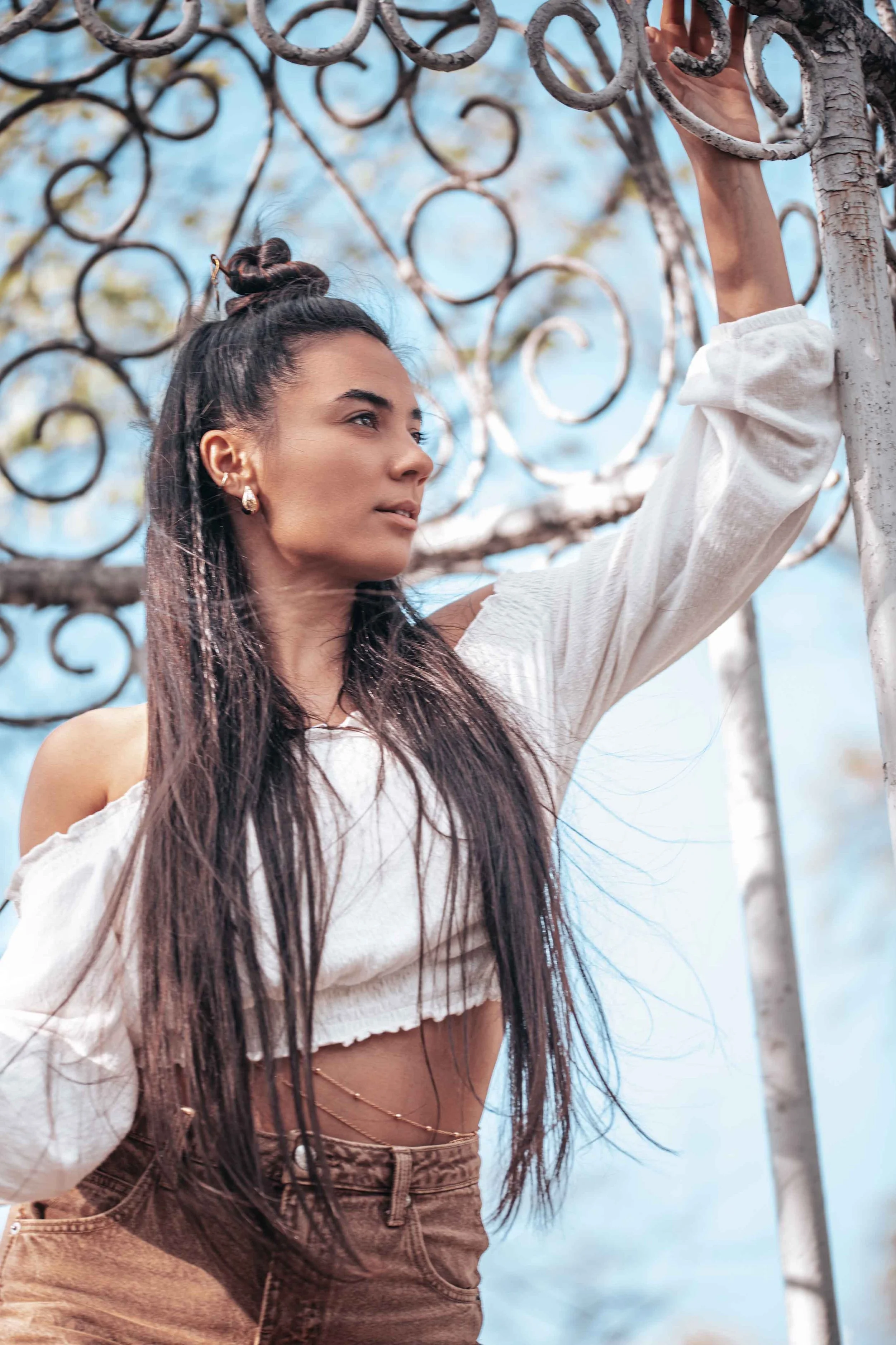 beautiful woman photoshoot 