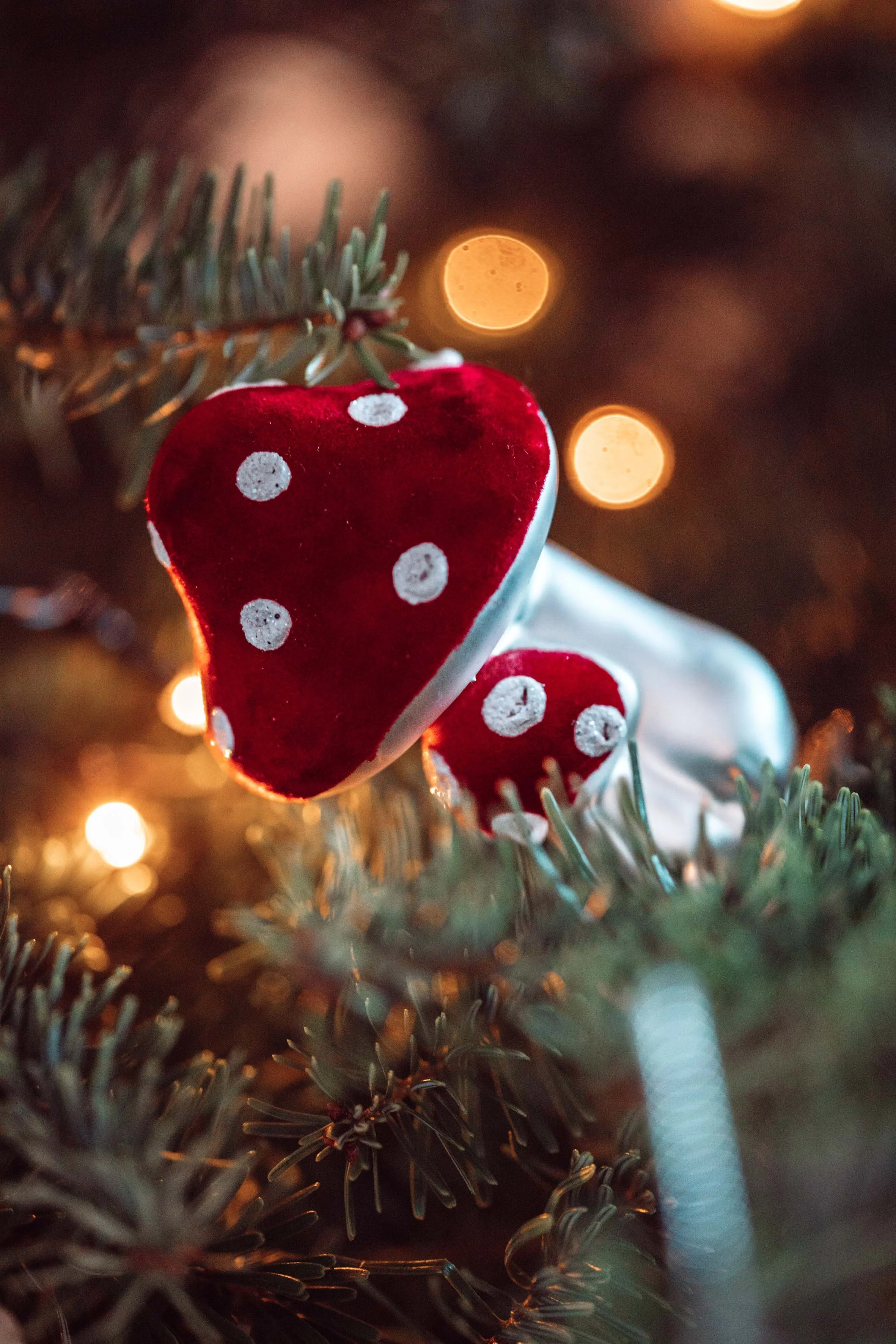 details photography christmas ornament 