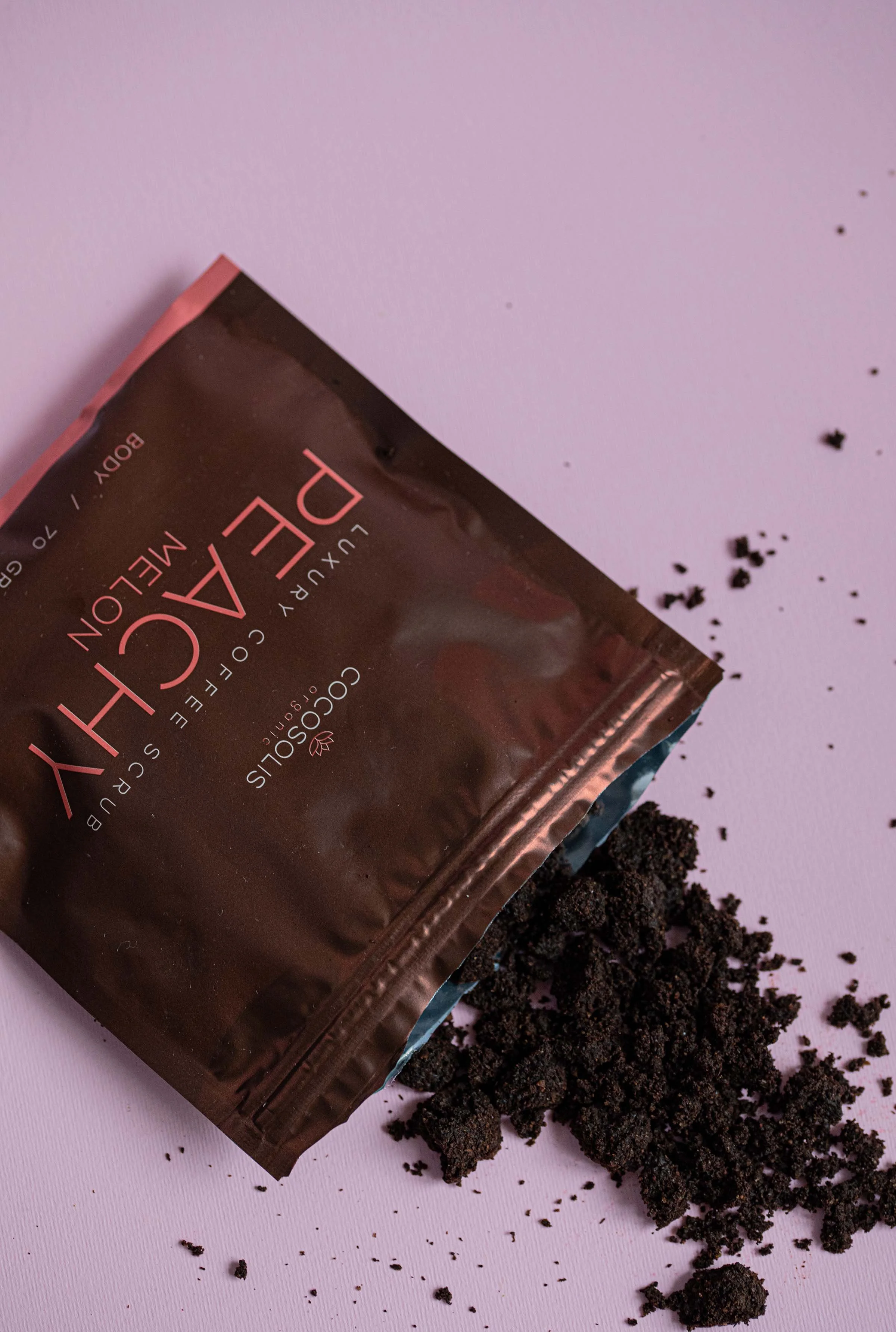 professional cometics photoshoot body scrub 