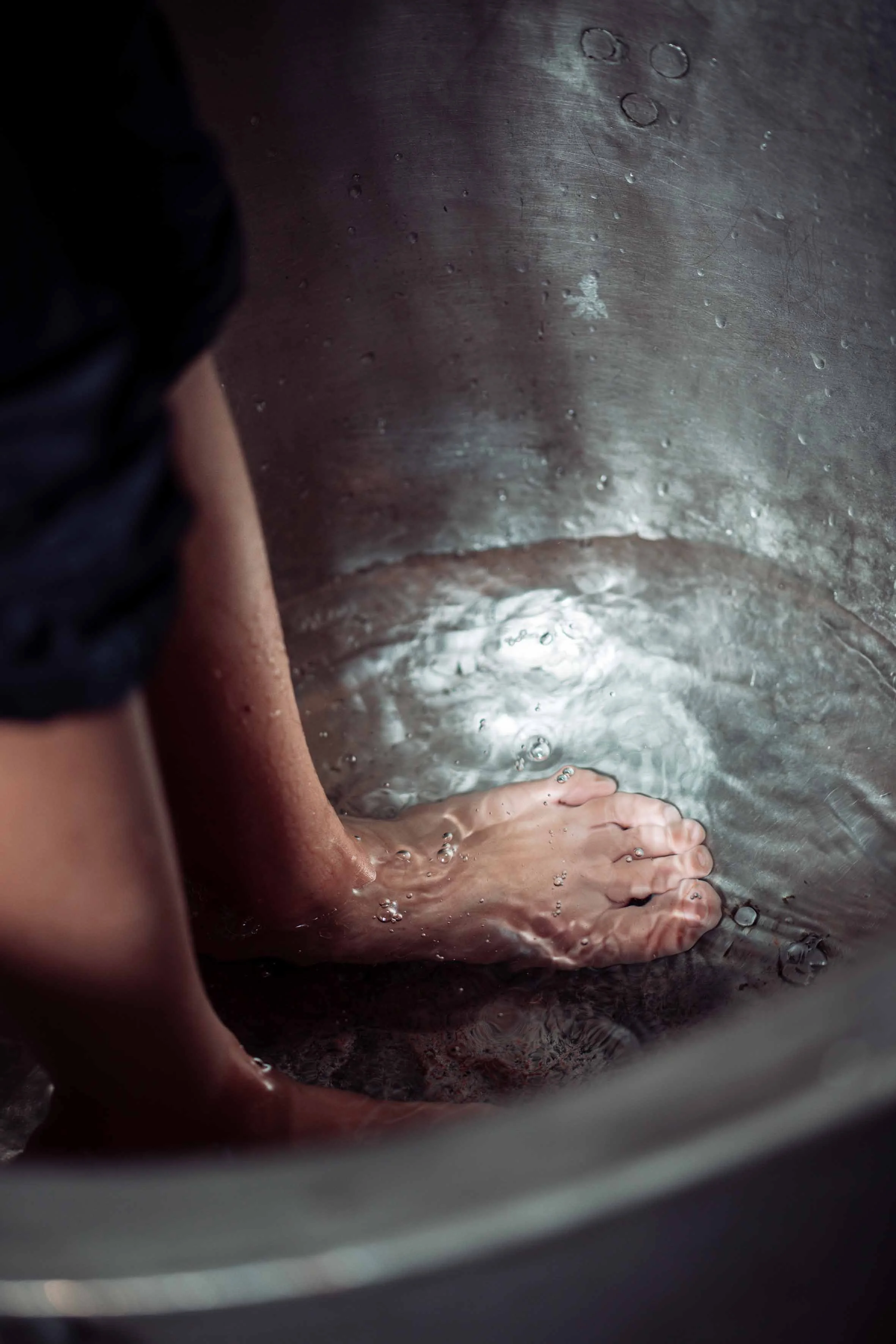 detail professional photoshoot baptism