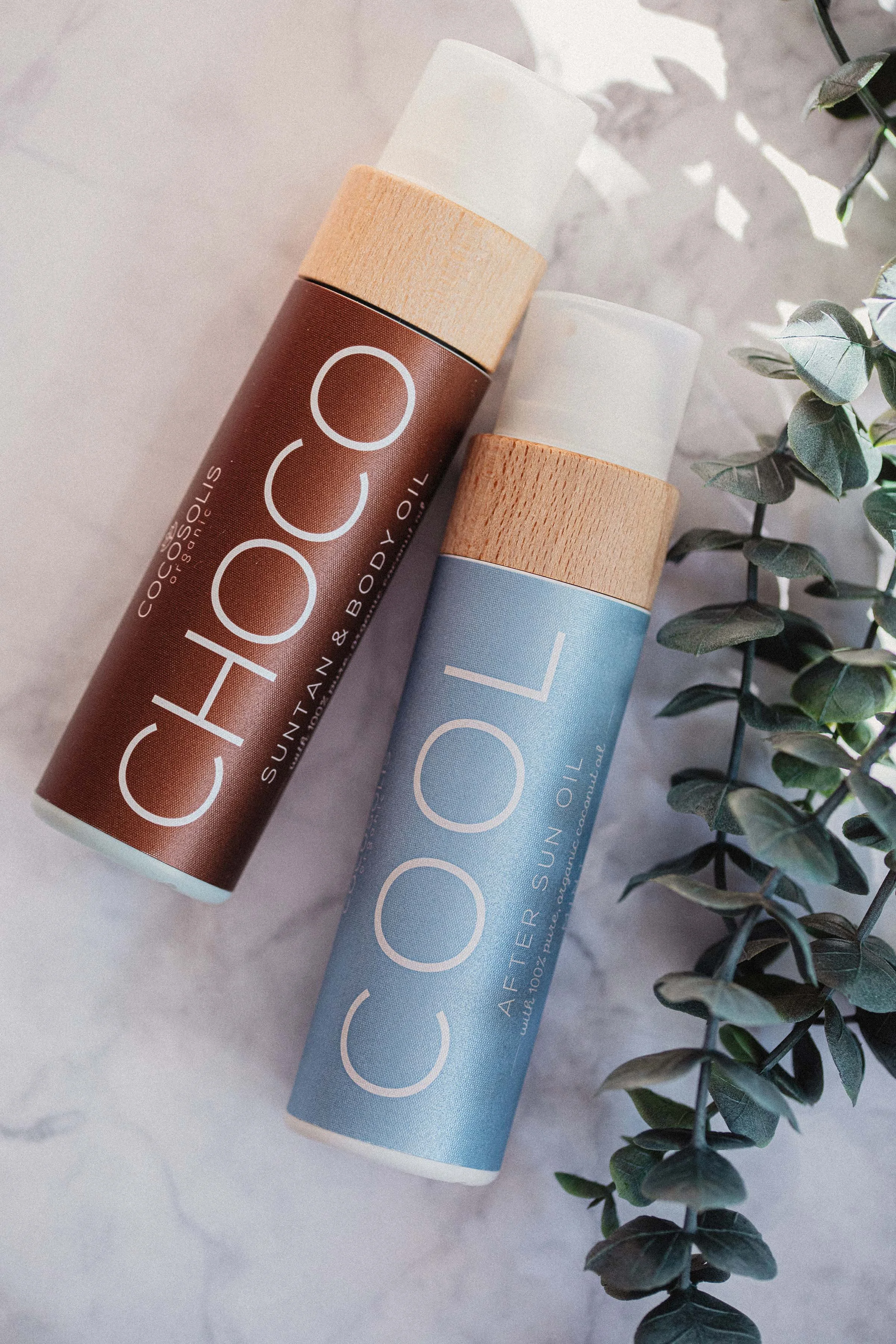 professional cometic photoshoot Cocosolis products chocolate cool