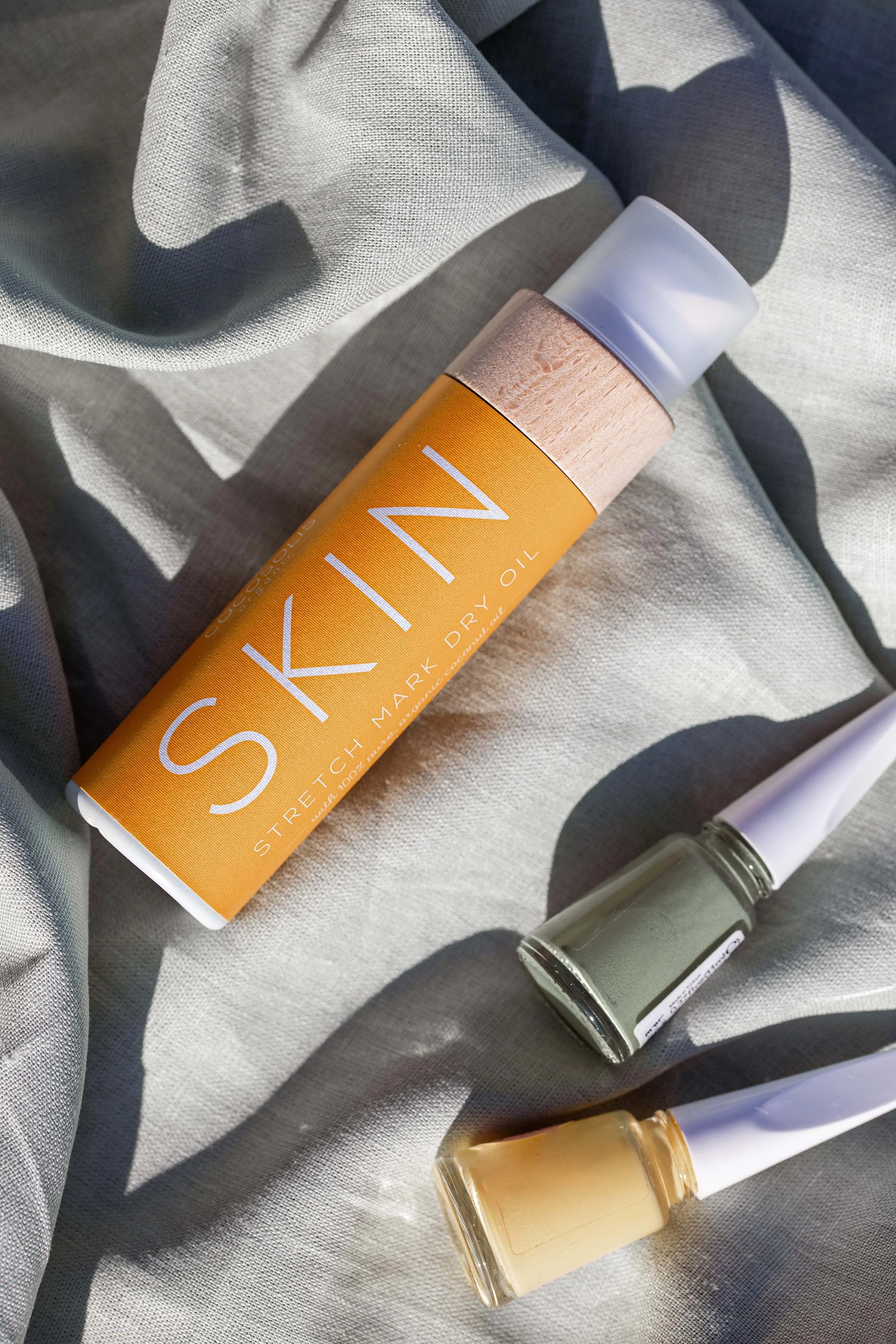 professional cometics photoshoot Cocosolis products skin