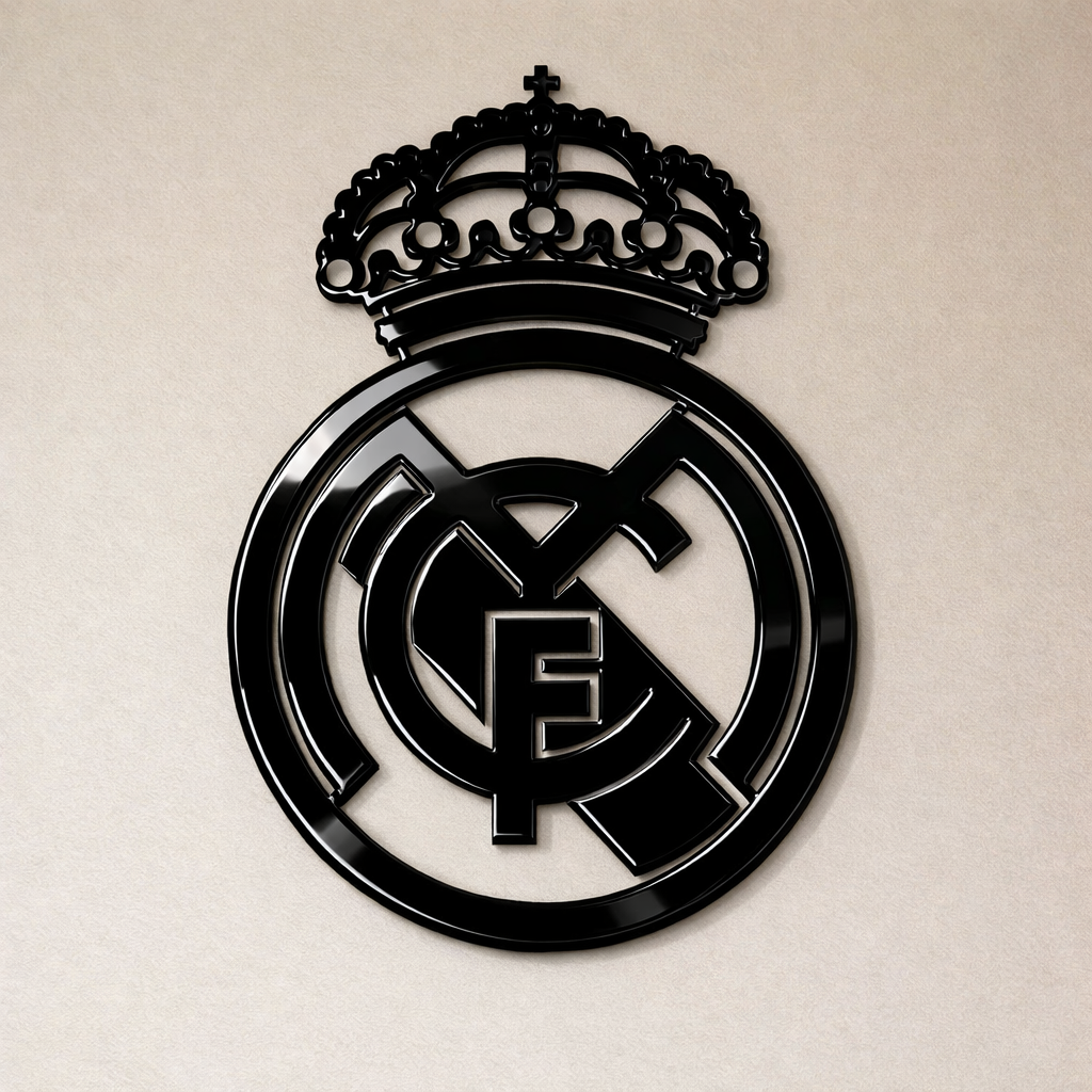 Cuadro escudo equipo de fútbol Madrid