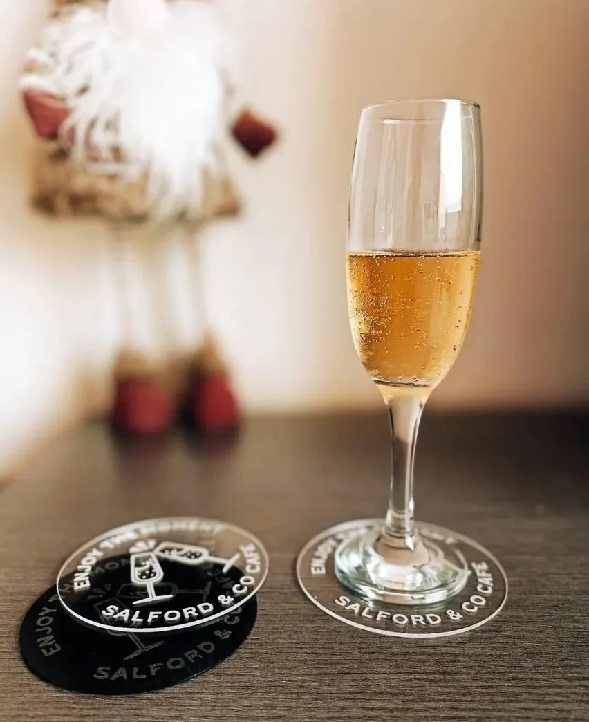 Posavasos de metacrilato personalizados