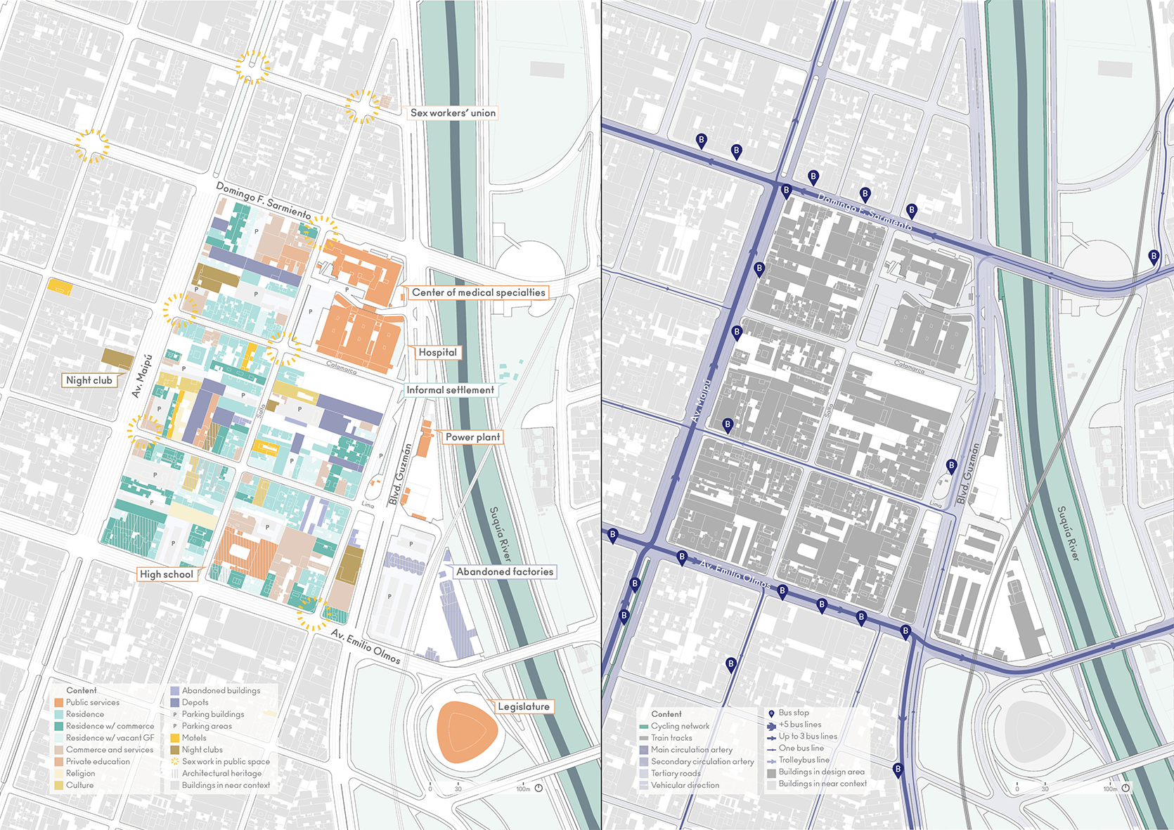 Urban Analysis of the Intervention Area