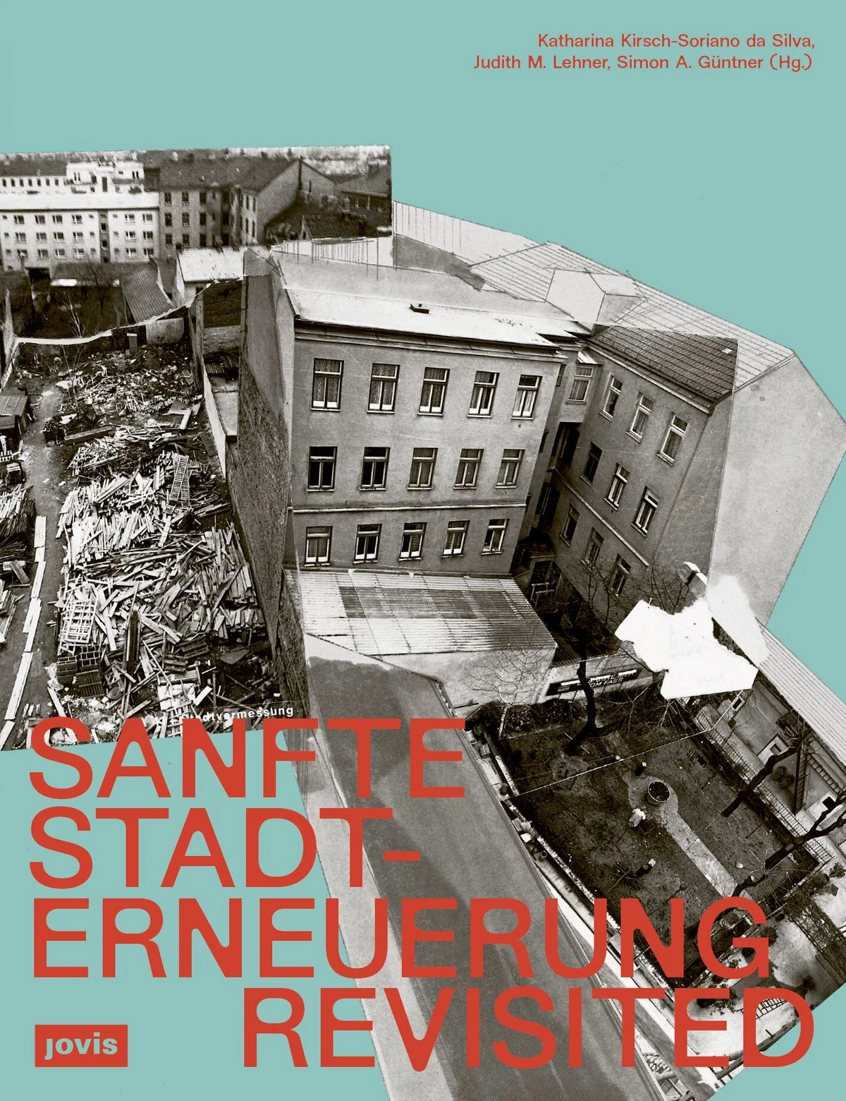 Contribution in the book with the historical research and graphic illustration of the soft urban renewal process of the Schlingermarkt in Vienna. © jovis, 2024