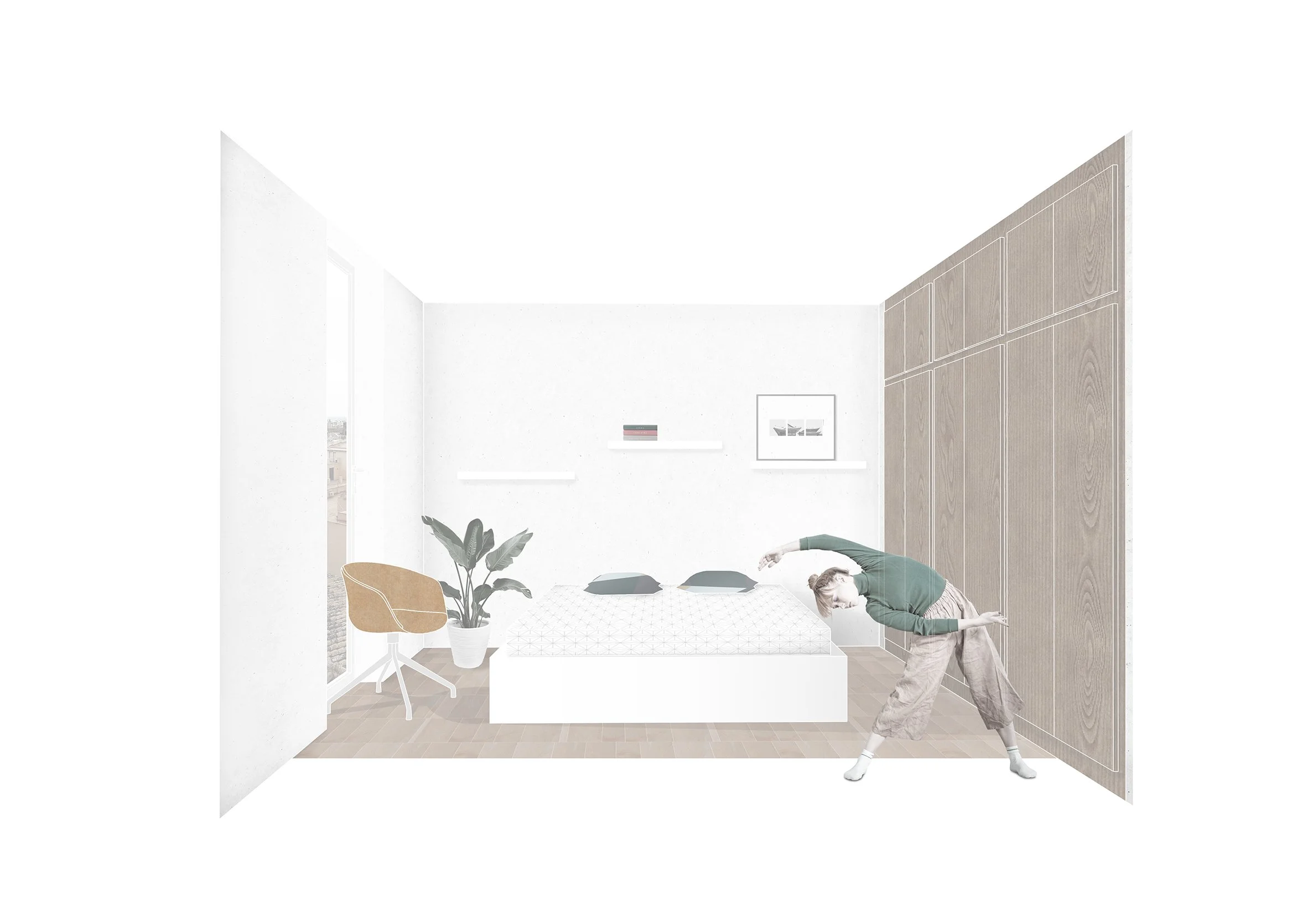 Collage of Bedrooms's Proposal