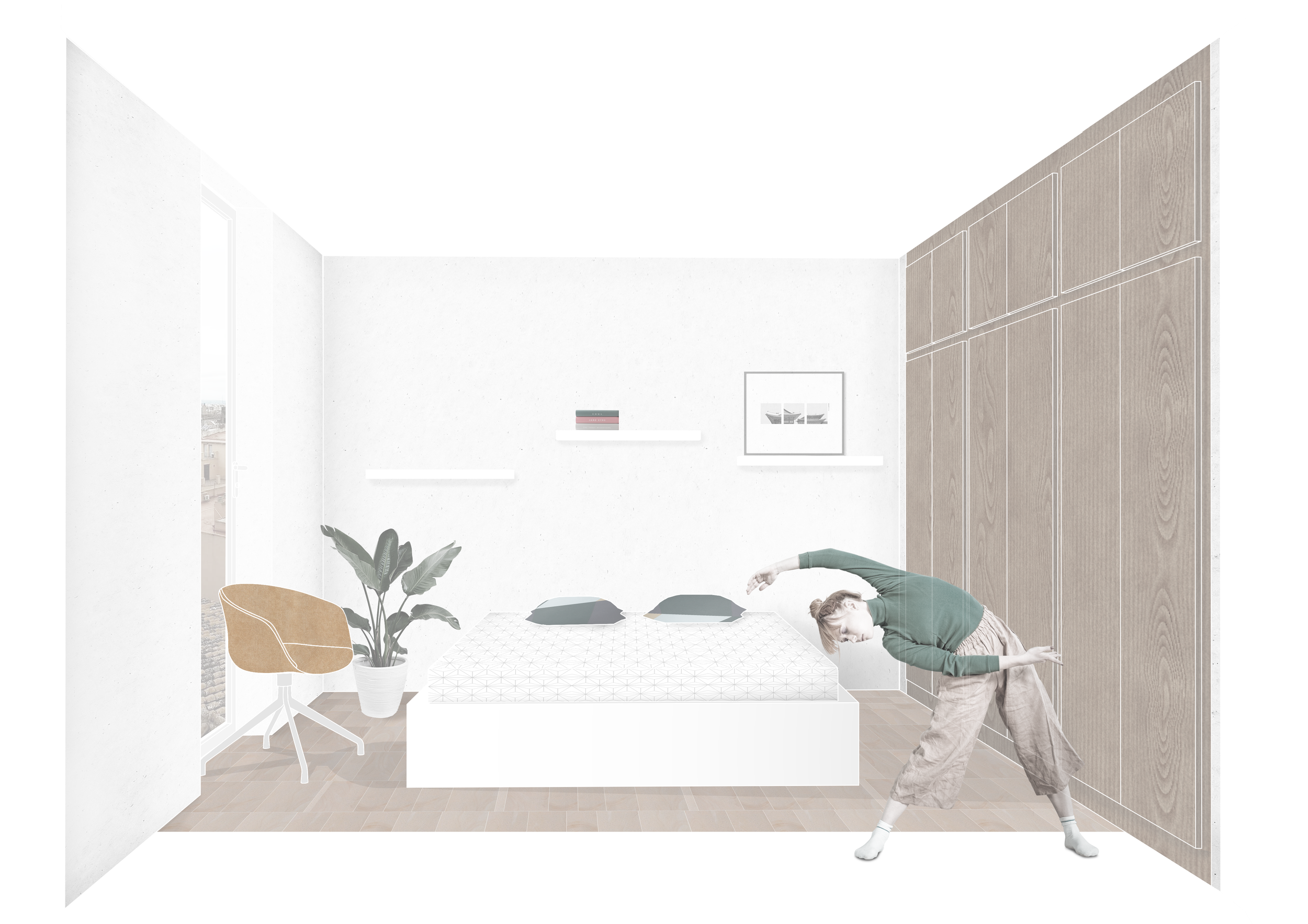Downtown Apartment. Apartment Refurbishment in València, Spain, 2021.
