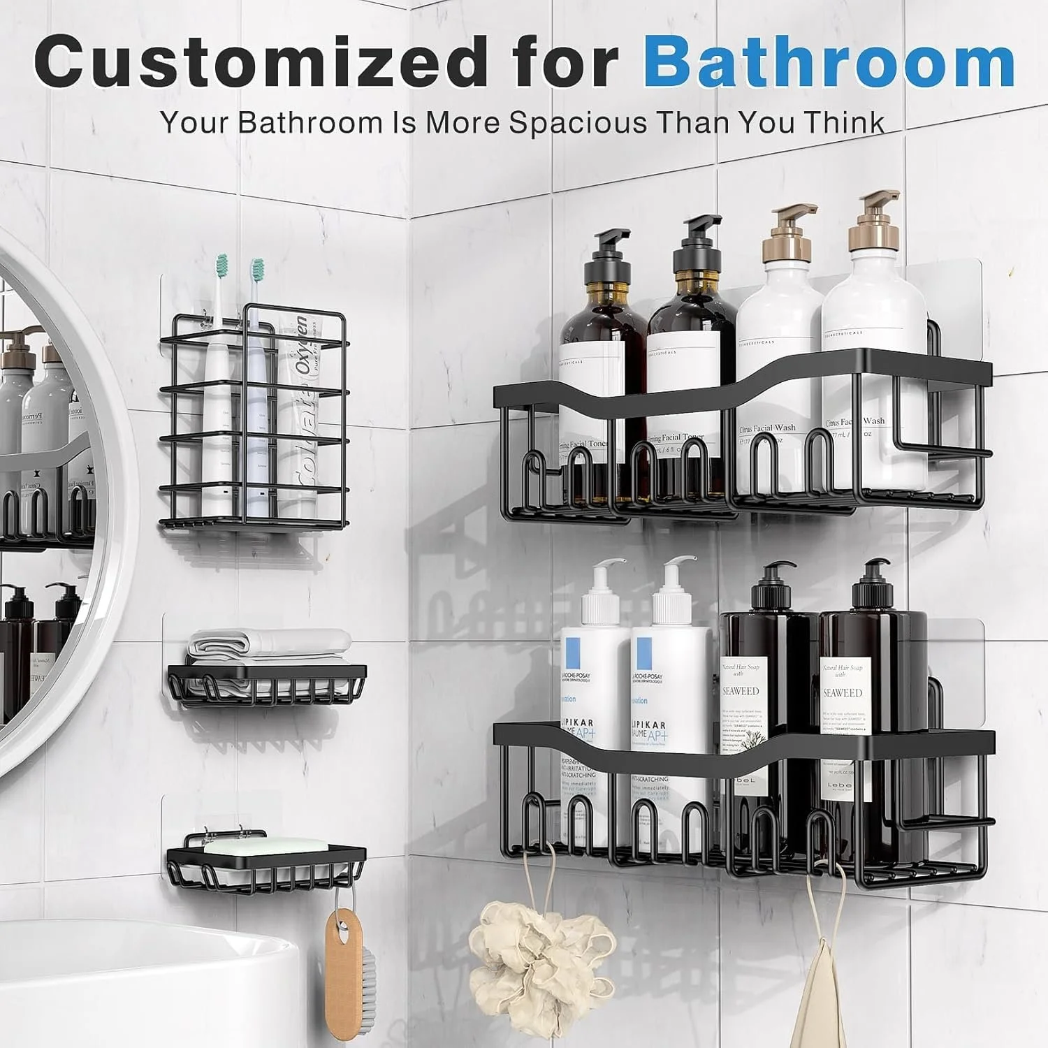 The Best No-Drill Bathroom Storage Solution for Small Spaces