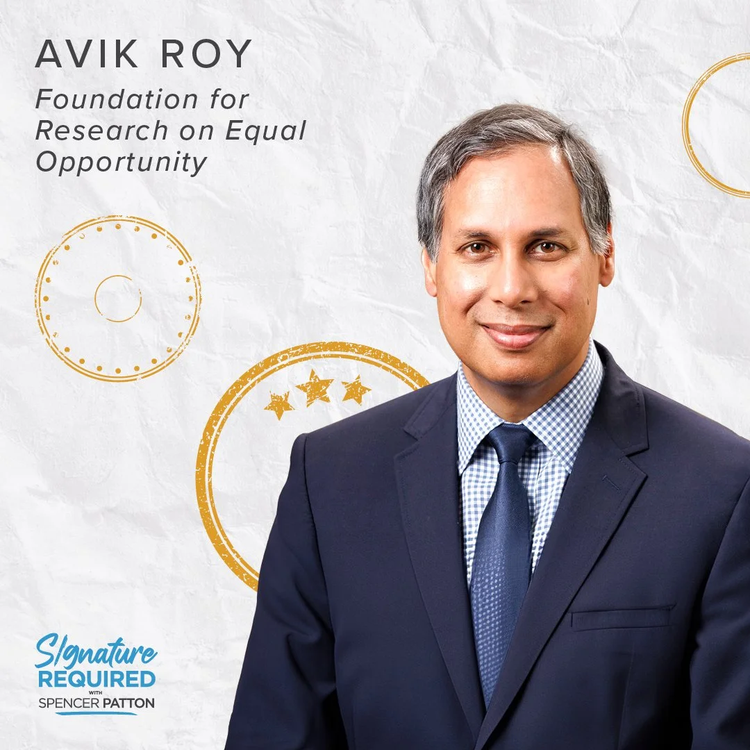 Avik Roy on Solving National Problems with Bipartisan Solutions