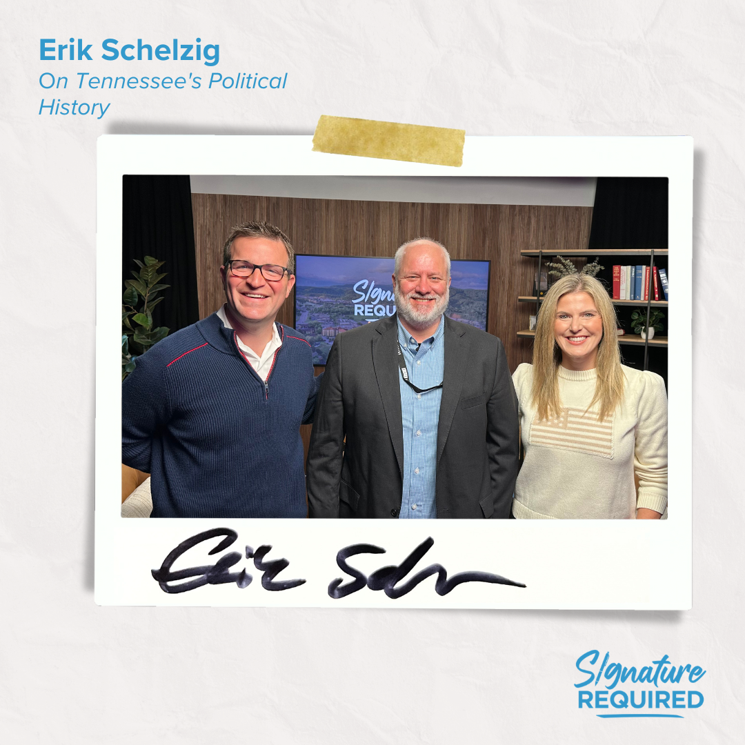 Erik Schelzig on Tennessee's Political History