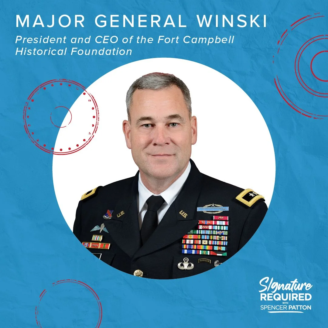 Major General Winski on TN Wings of Liberty Museum 