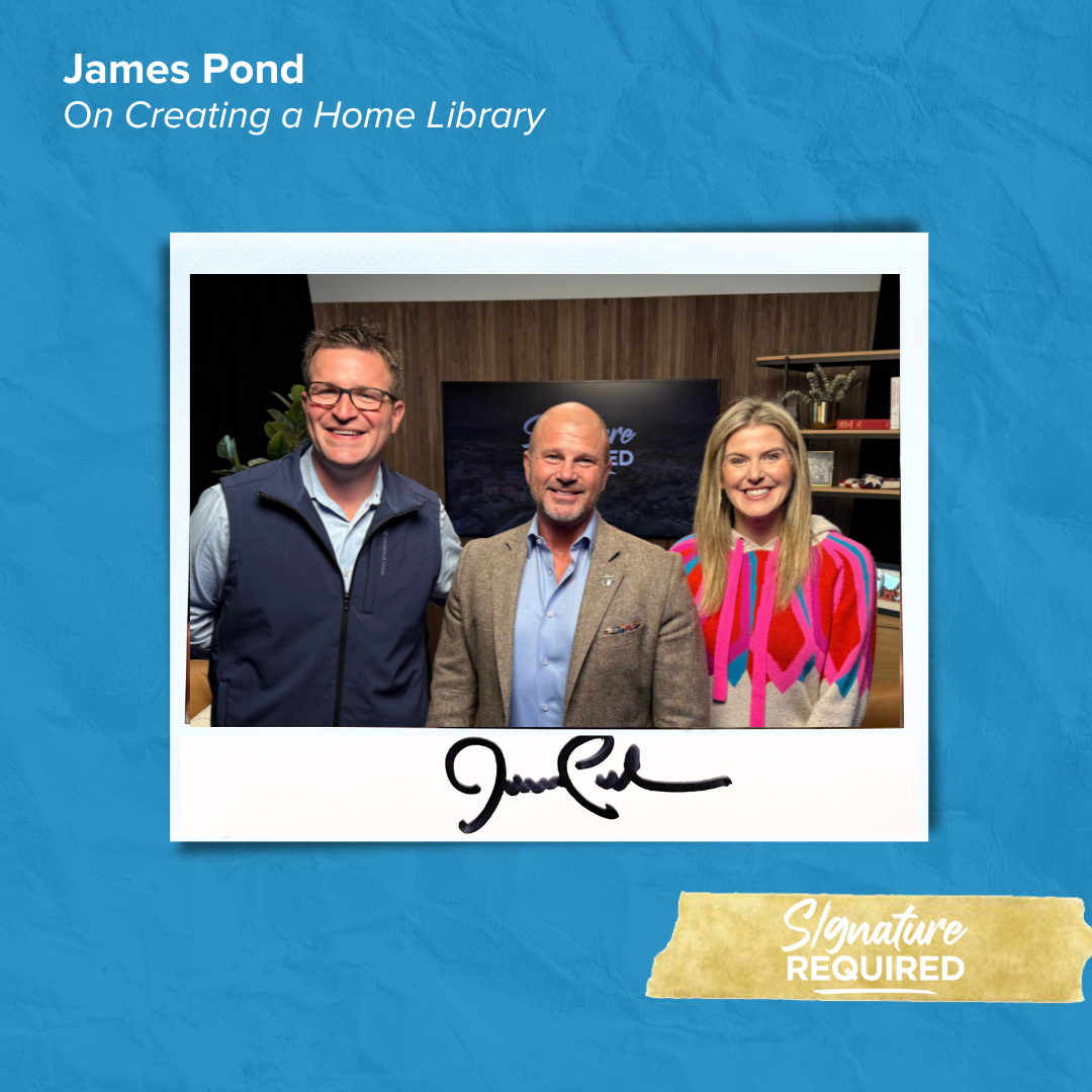 James Pond on Creating a Home Library