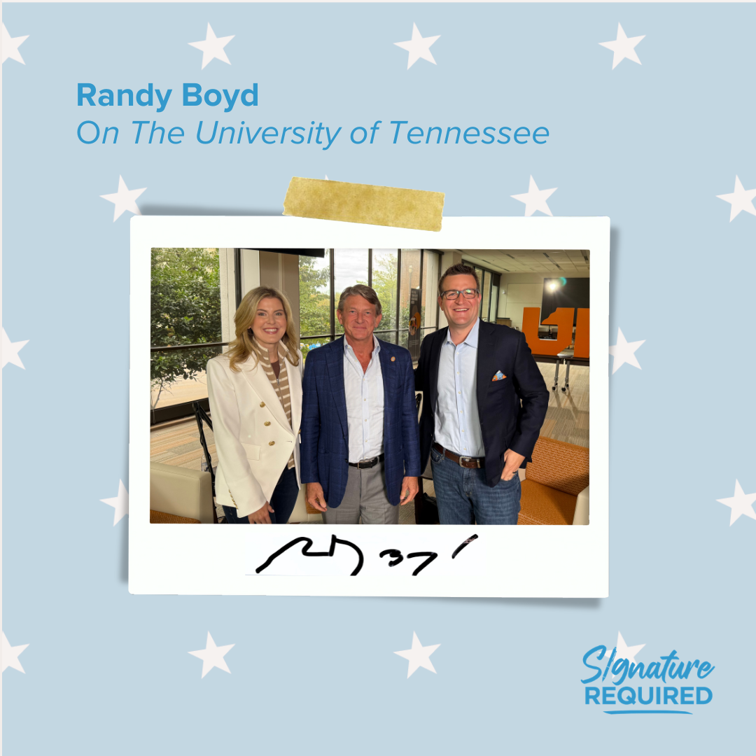 Randy Boyd on the University of Tennessee