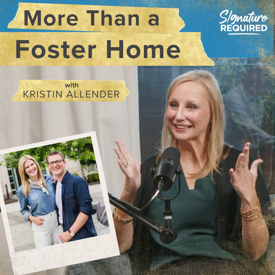 More Than a Foster Home | Kristin Allender