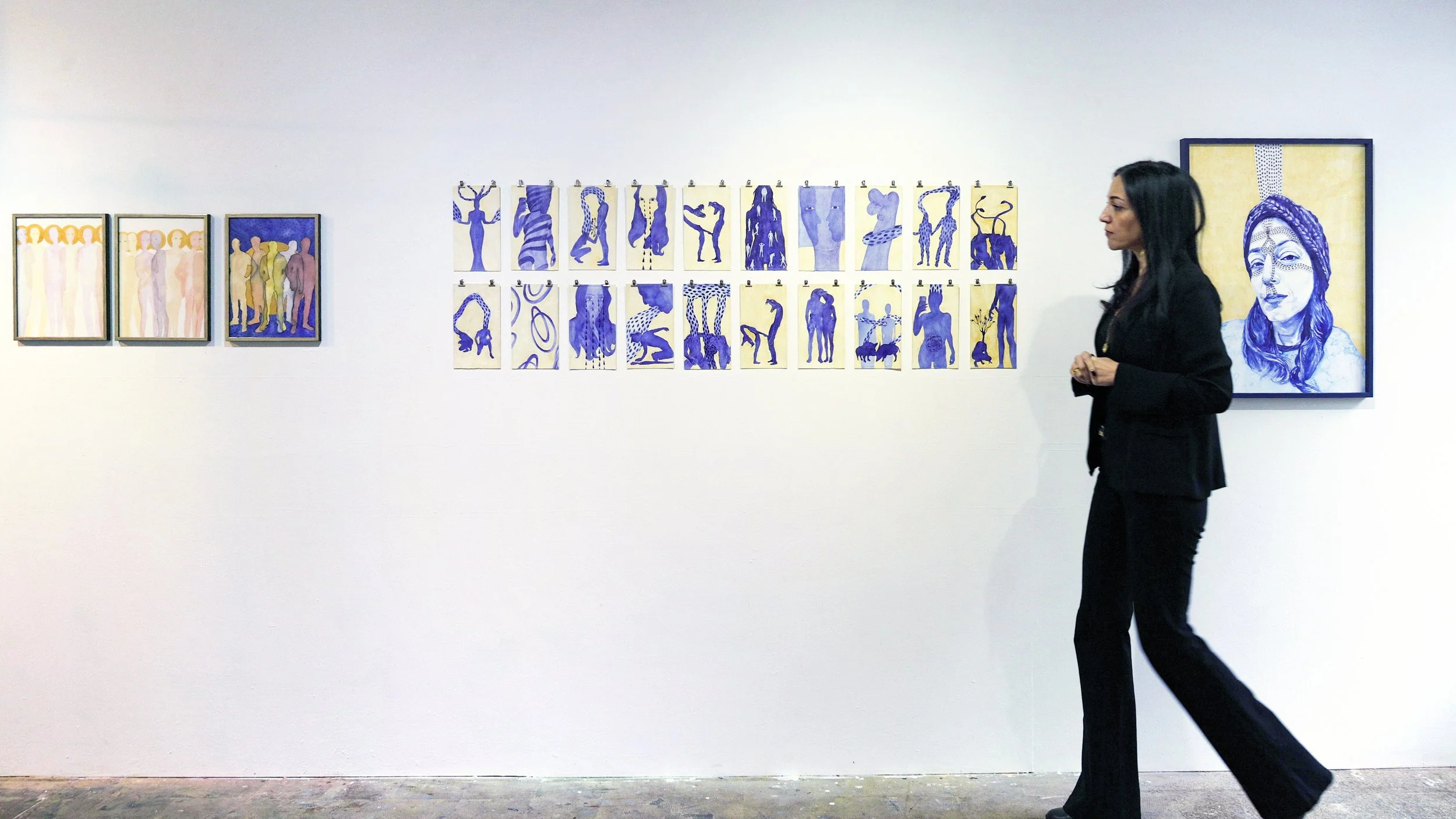 Installation view, Connections, Galerie Analix, Geneva, 2025