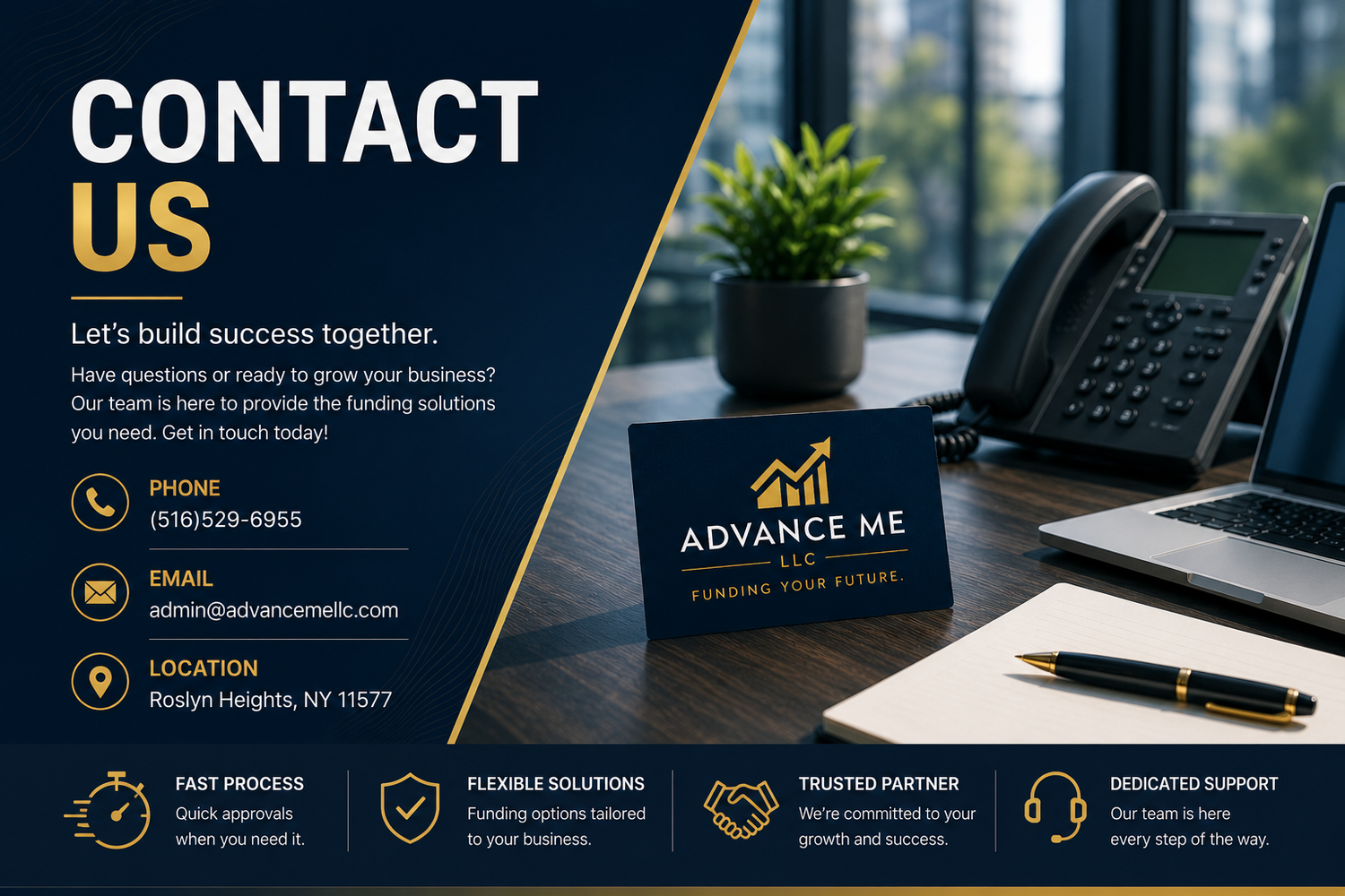 Contact — Advance Me LLC