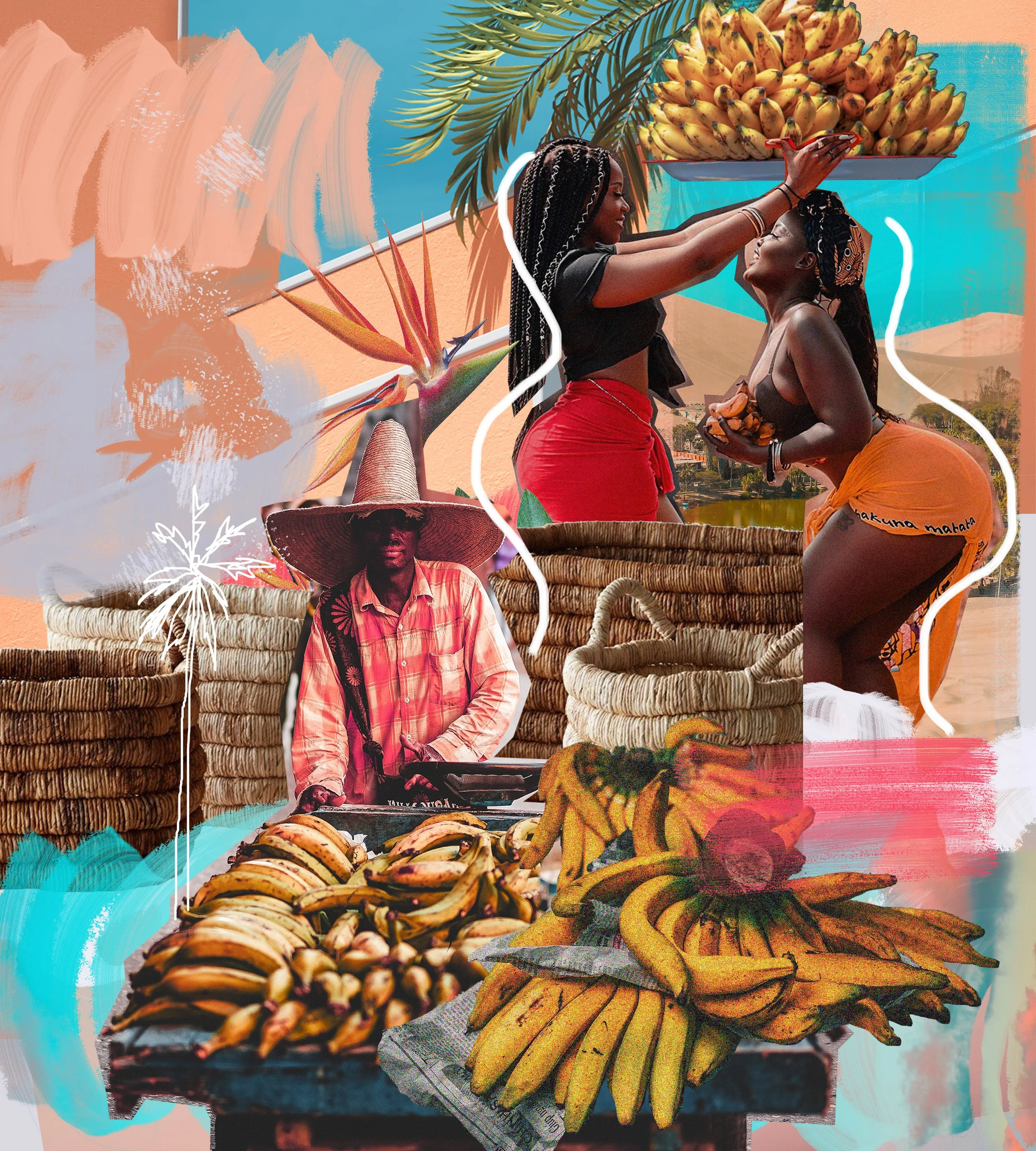 Island Aesthetics (2022)
Digital Collage