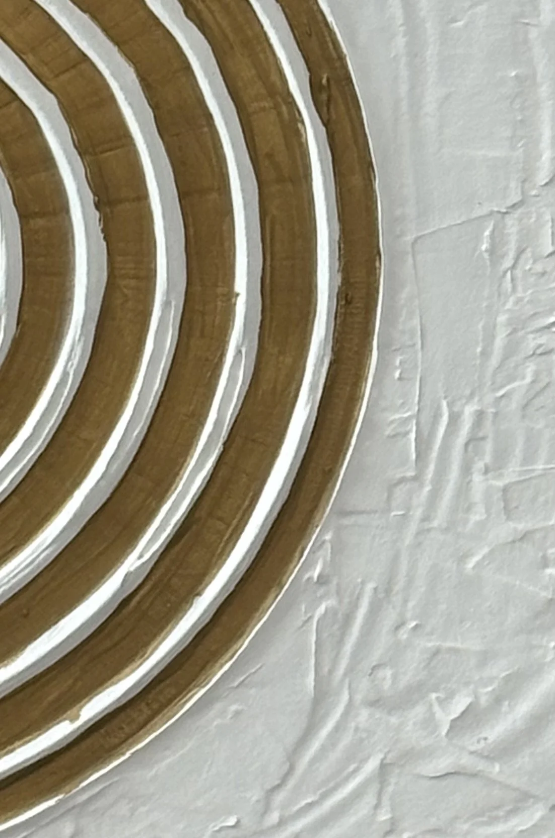 gold and white design