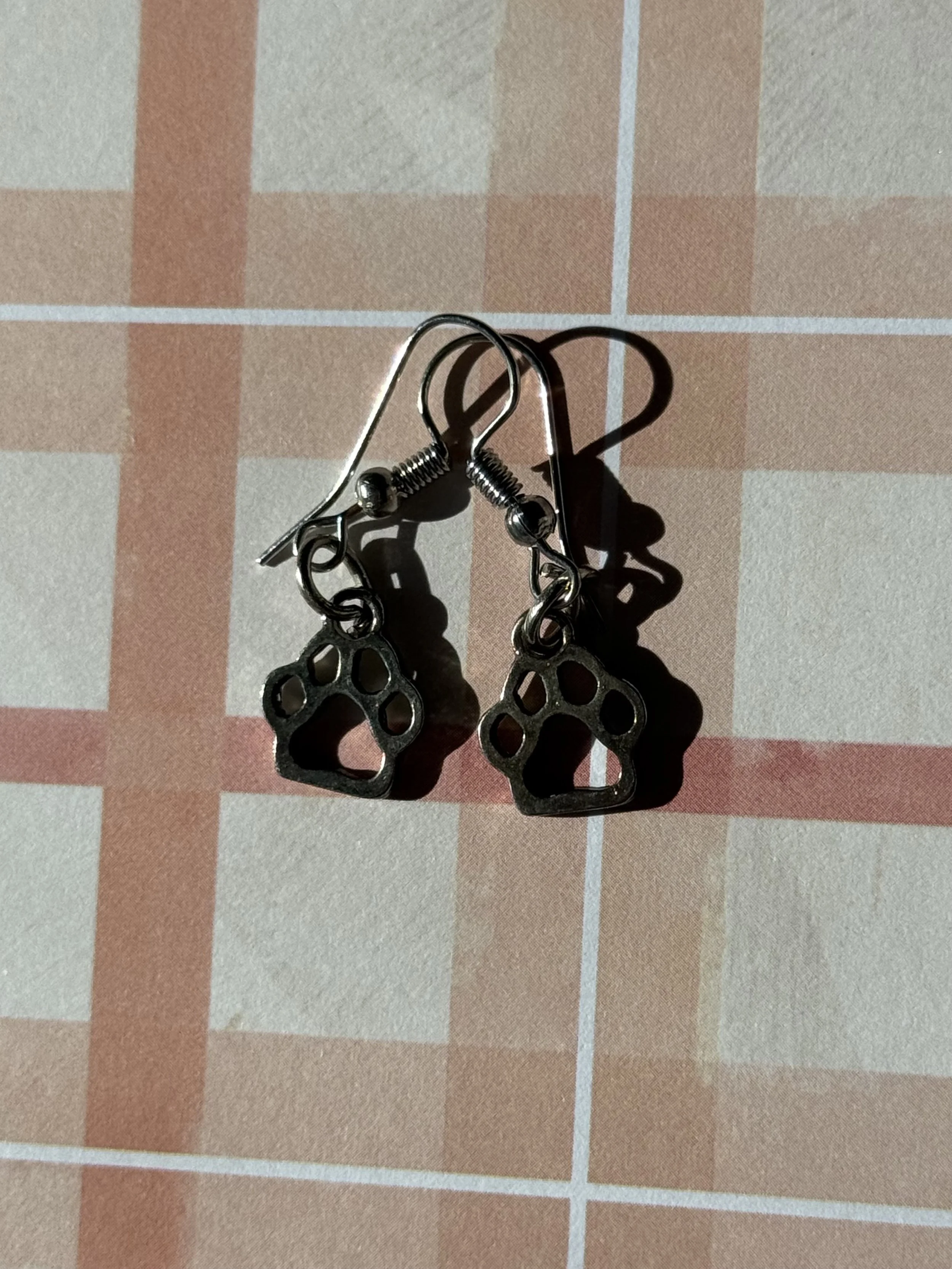 Paw Print Earrings