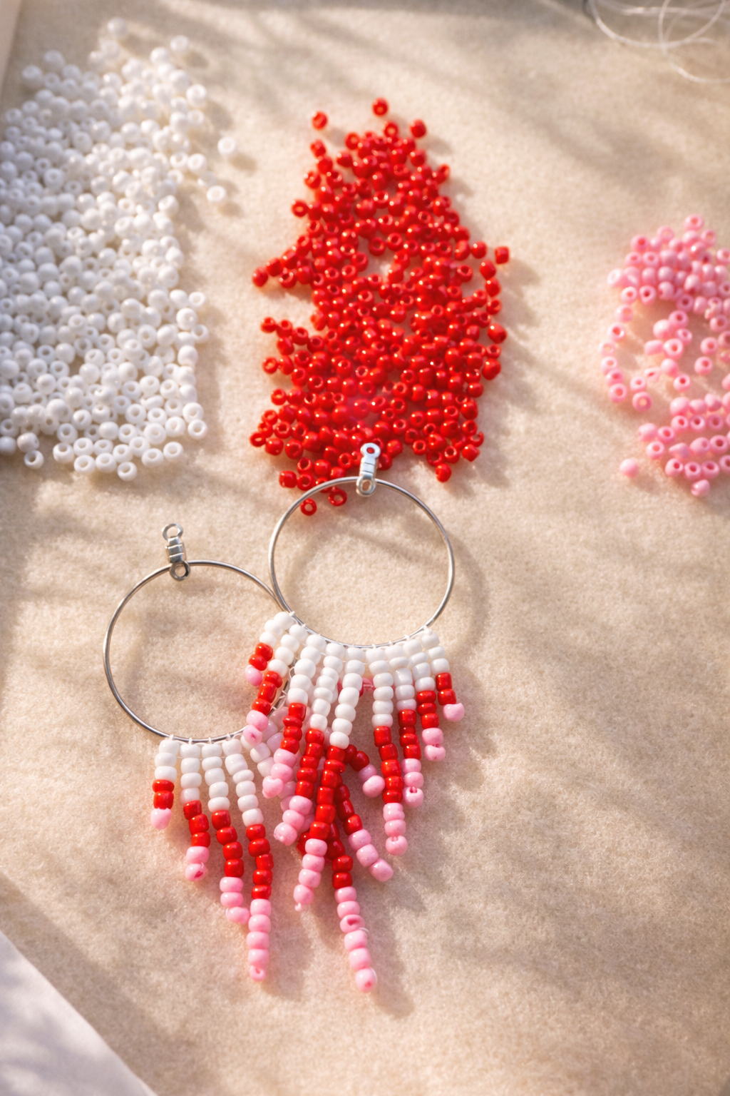 'Be Mine' Fringe Earrings