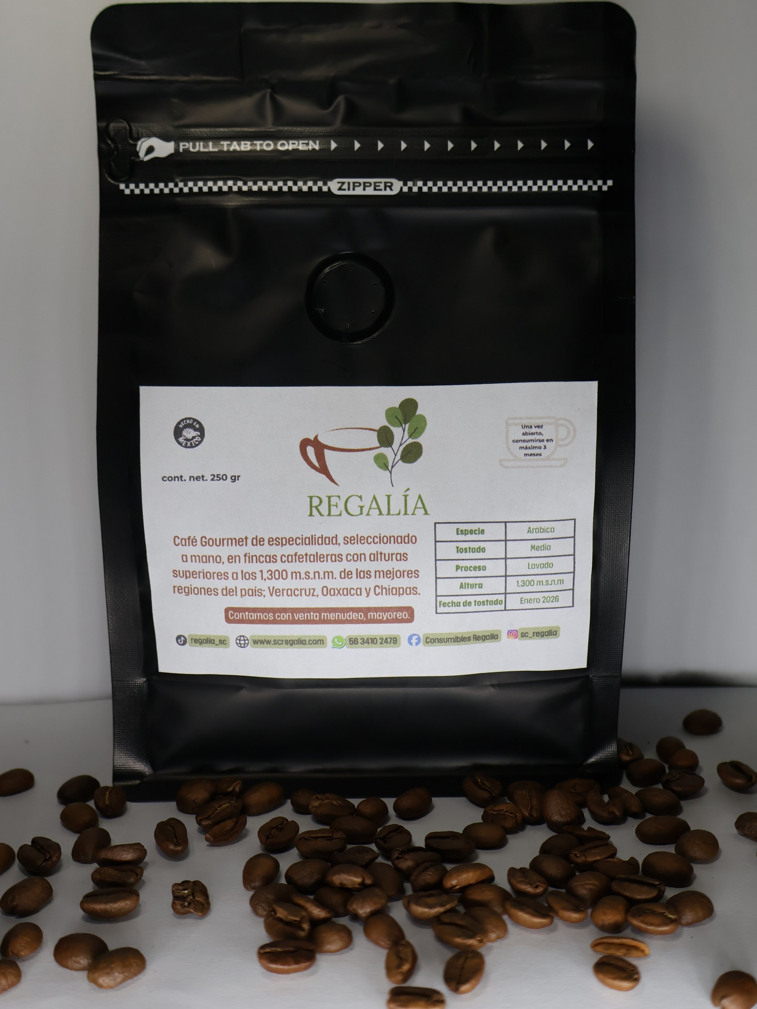 CAFÉ ESPECIALIDAD, SAN MIGUEL DEL PUERTO, OAXACA