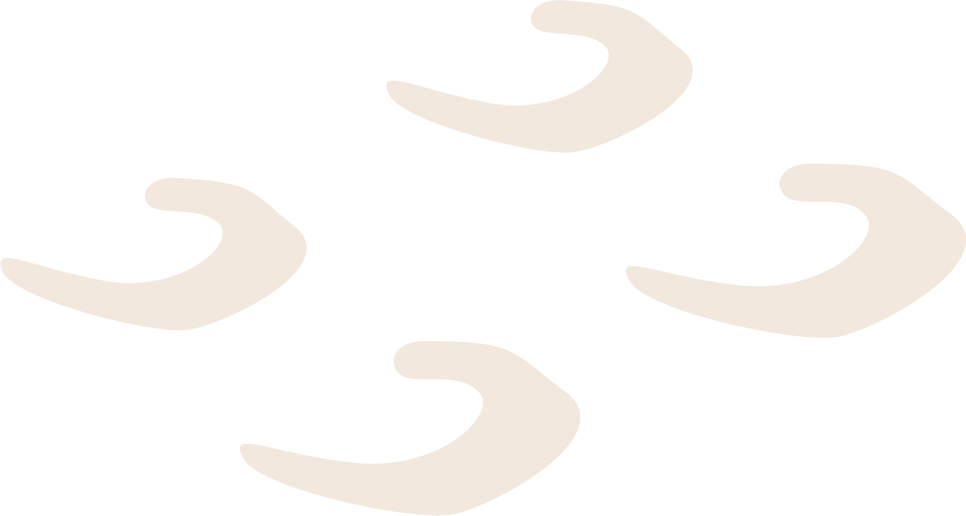 Decorative Bison Footprints