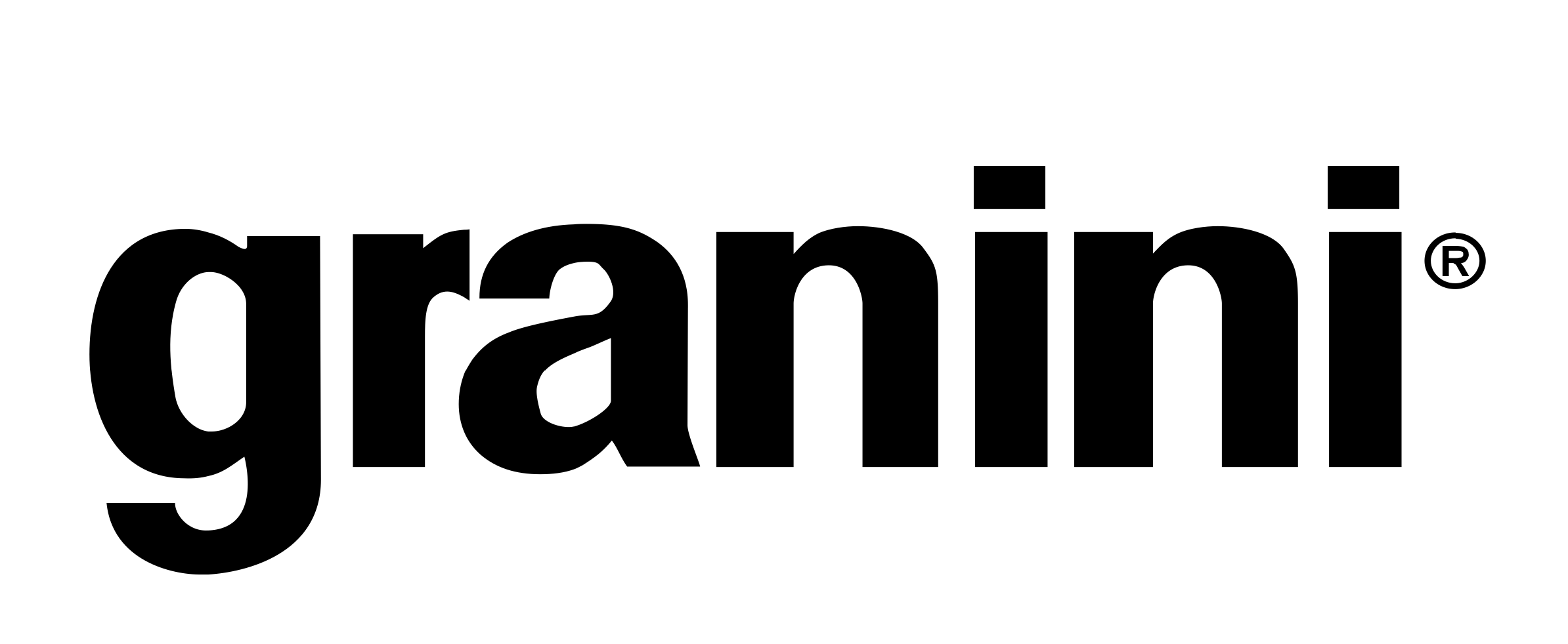 Bold black text displaying the word 'granin' with a registered trademark symbol
