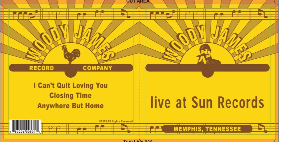 Woody James Sun Records CD
