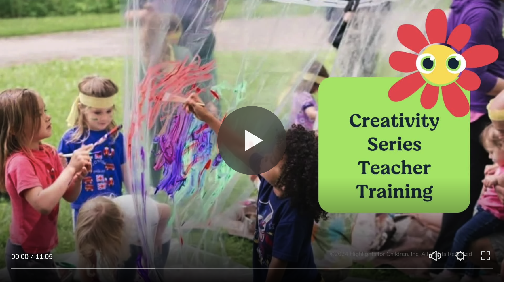 Training: Teaching the Creativity Curriculum 