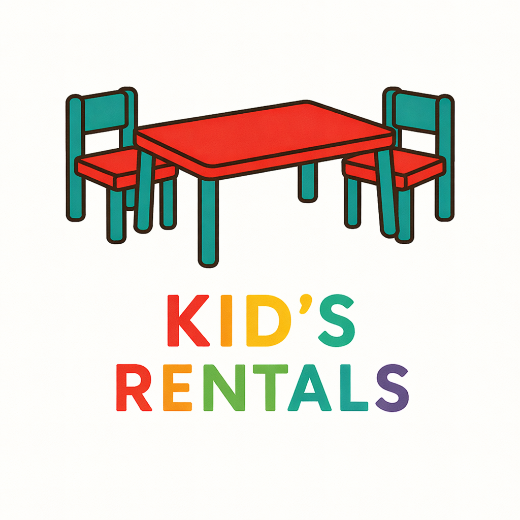 ANIMATED KIDS TABLE AND CHAIRS