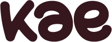 Close-up of the letters 'k' 'a' 'e'.