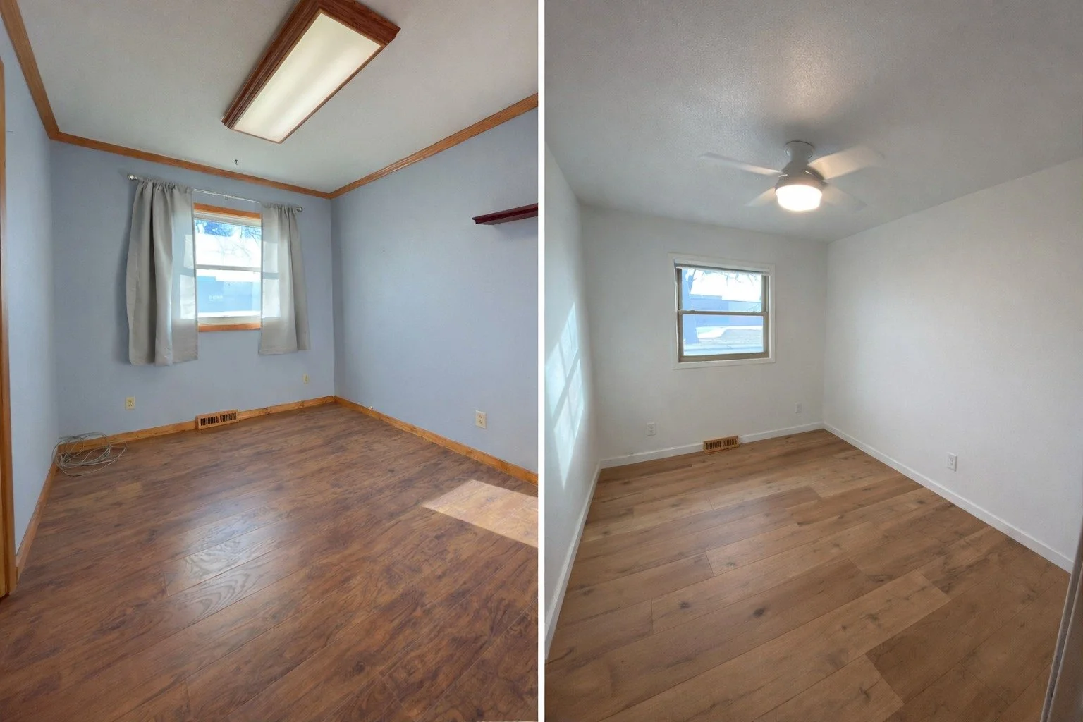 If you don&rsquo;t need a whole remodel but just want a few updates; whether it be new flooring, some fresh paint, or updated trim, it can make a space feel clean and bright. 

Simple things like light fixtures and outlet/switch covers can make a spa