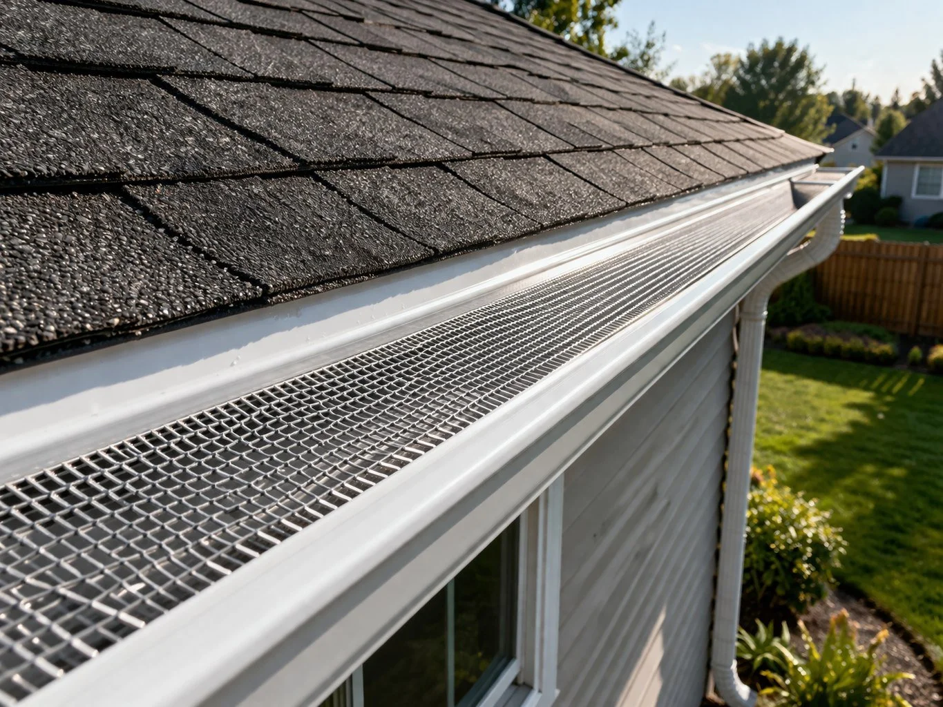 Gutters are pretty simple, but having proper slope, downspout placement, and drainage all make a difference in how well they do their job.

A good gutter system should move water through the downspouts and away from your structure, and look nice when