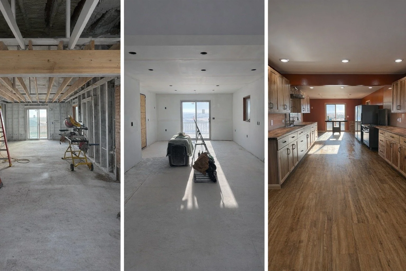 Thinking about updating your kitchen? Whether you&rsquo;re looking for a simple remodel or starting completely from scratch after damage or demo work, we&rsquo;re here to help.

Give us a call!
701.621.0180

P.S. We also install residential and comme
