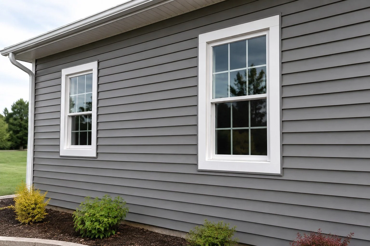 Is your current siding damaged and in need of repair? Are you looking to upgrade your siding because you don't like the look anymore? 

Either way, we'd be happy to help!
Give us a call.
701.621.0180

P.S. We install and repair commercial garage door