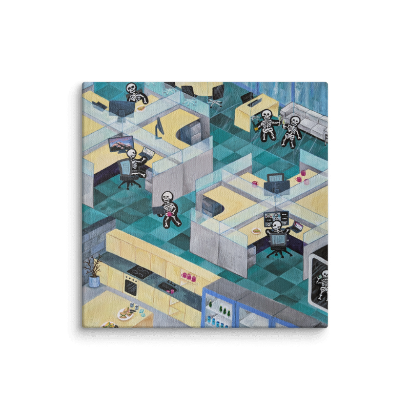 RTO 8"x8" Canvas Print