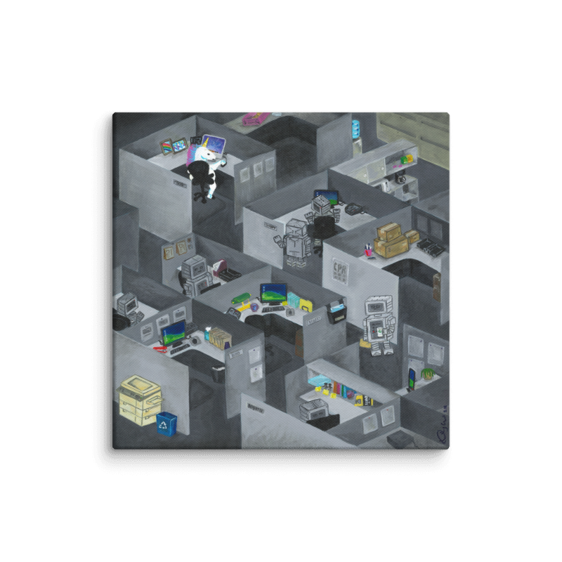 Widget Co 8"x8" Canvas Print