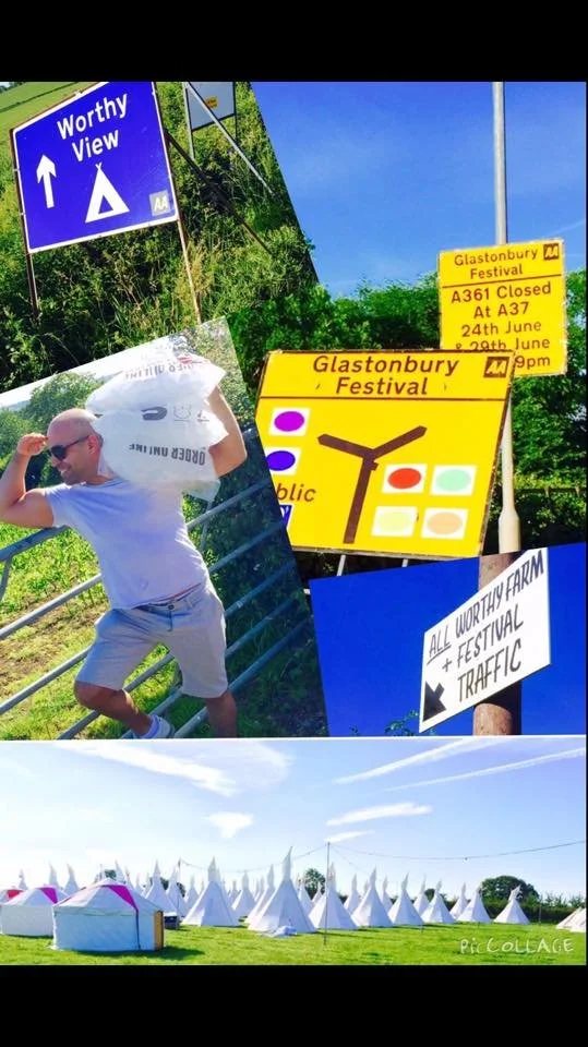 Behind The Scenes At Glastonbury VIP - FREE ICE For Selfies Summer 2016