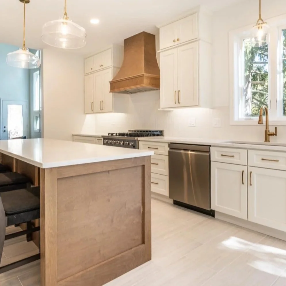 Light Traditional Transitional Kitchen Remodel by Studio A Home Design project photo