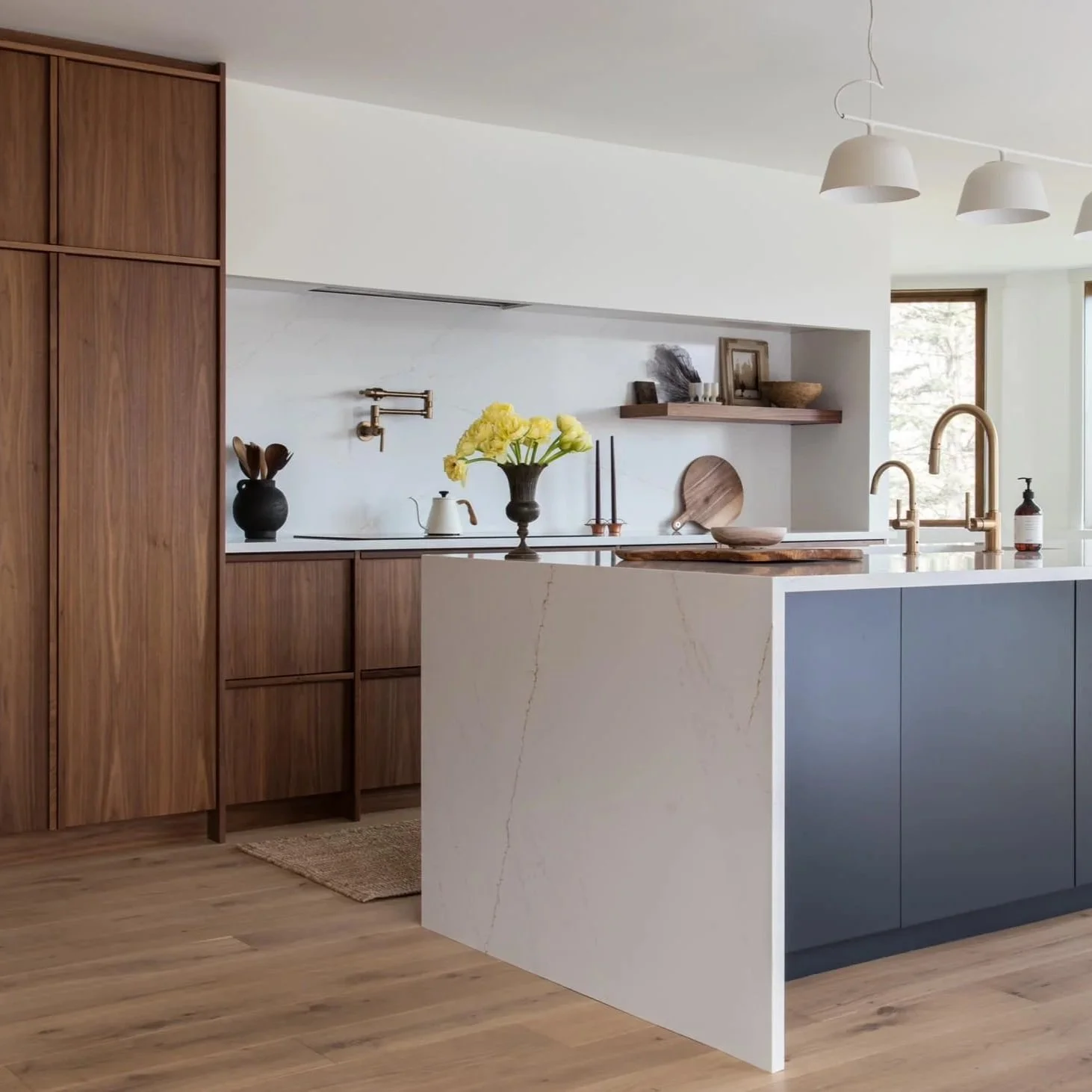 Contemporary Scandinavian Inspired Kitchen Remodel by Studio A Home Design project photo