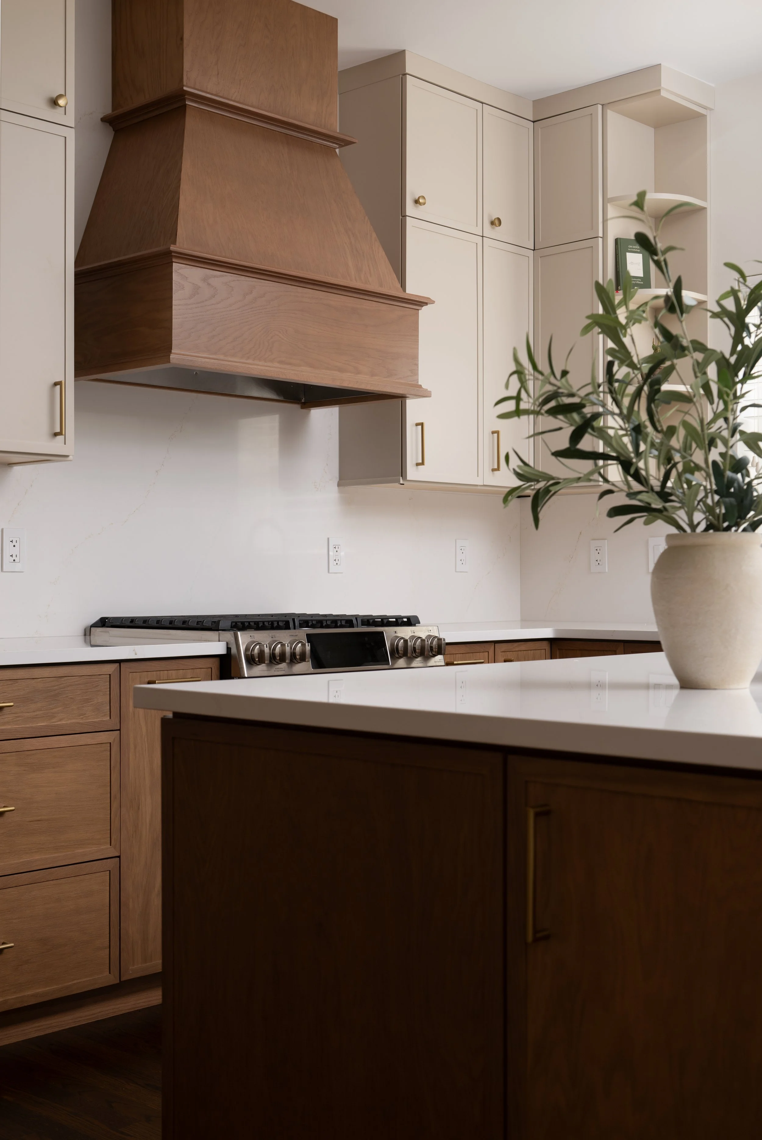 Warm Contemporary Kitchen Remodel by Studio A Home Design project photo 3