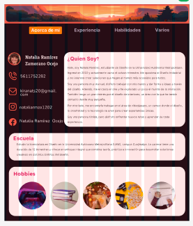 Portafolio (Página Web)