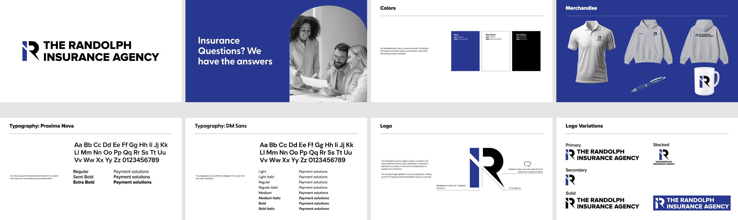 The Randolph Insurance Agency Branding