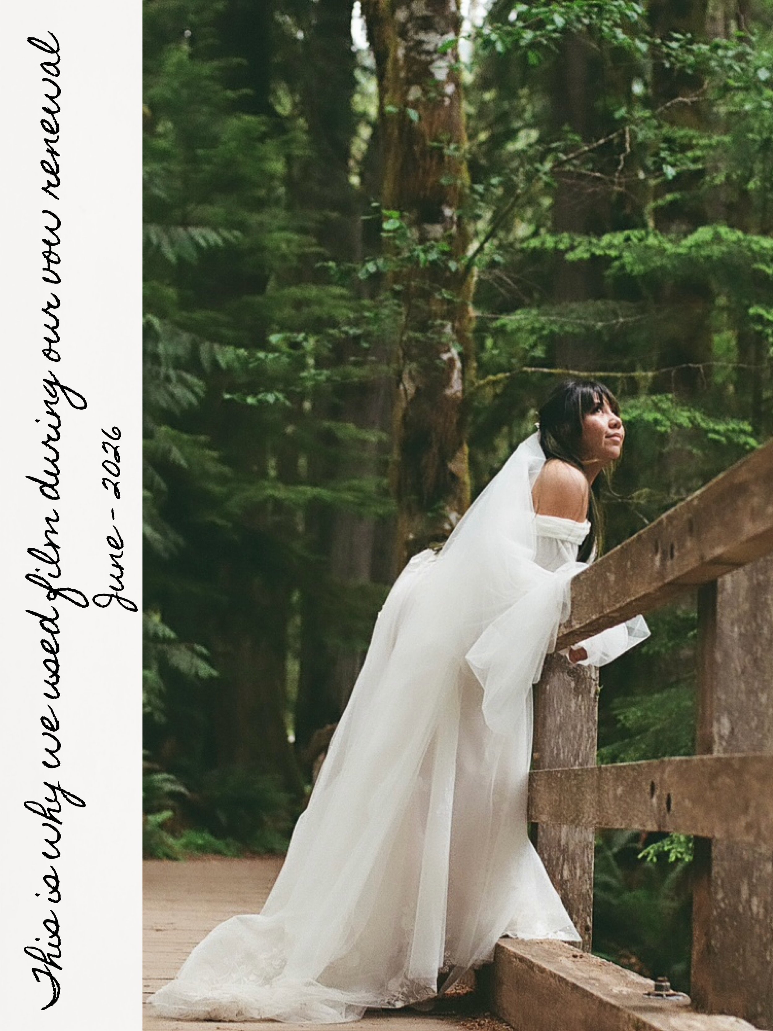 And finally. Some film photos of our vow renewal in WA. This is why I love film photography 💕🍃✨
.
.
.
#weddingphotographer
#whimsicalforest
#travelphotographer
#washingtonphotographer
#washingtonweddingphotographer
.
.
.
📍Locations: Wherever you t