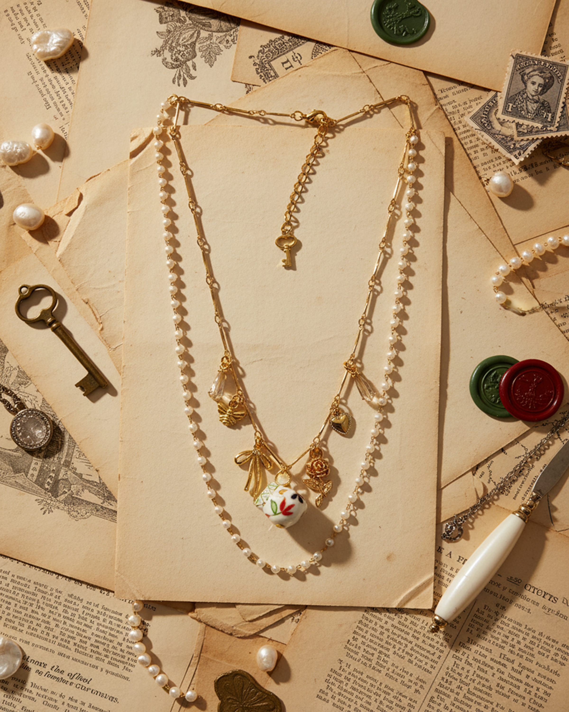 An Offering In Porcelain Necklace