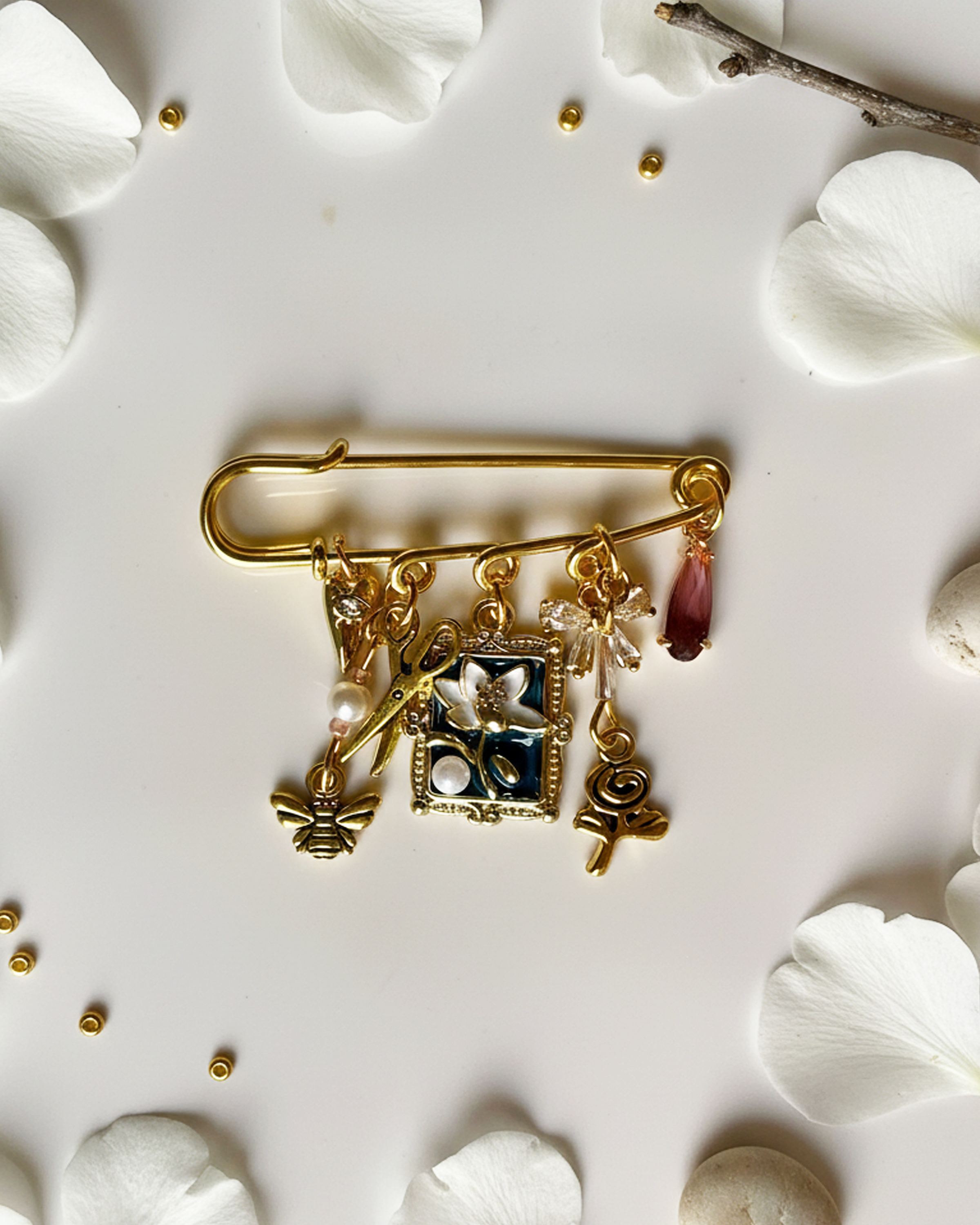 Antique Garden Relic Pin