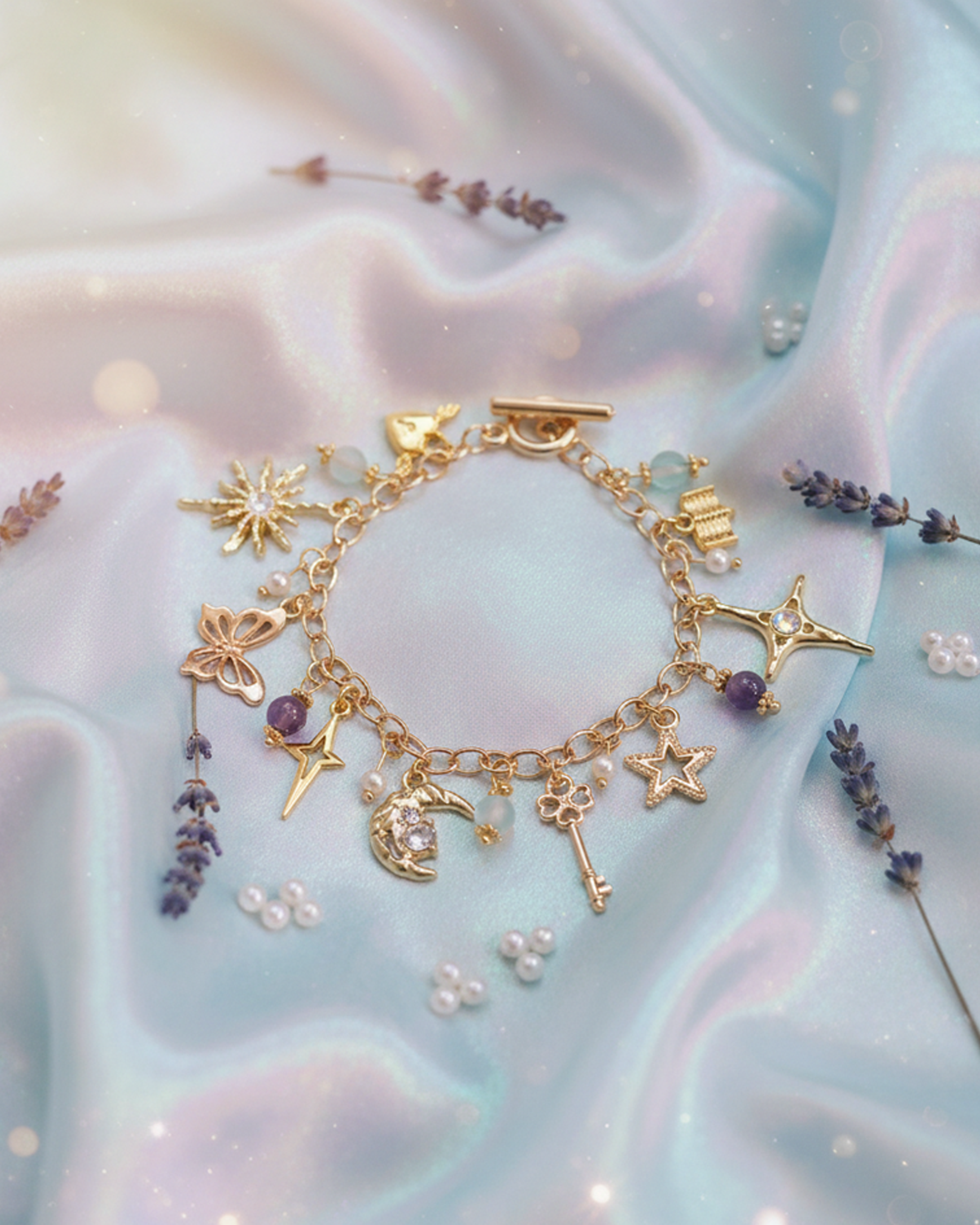 Written in the Stars Charm Bracelet
