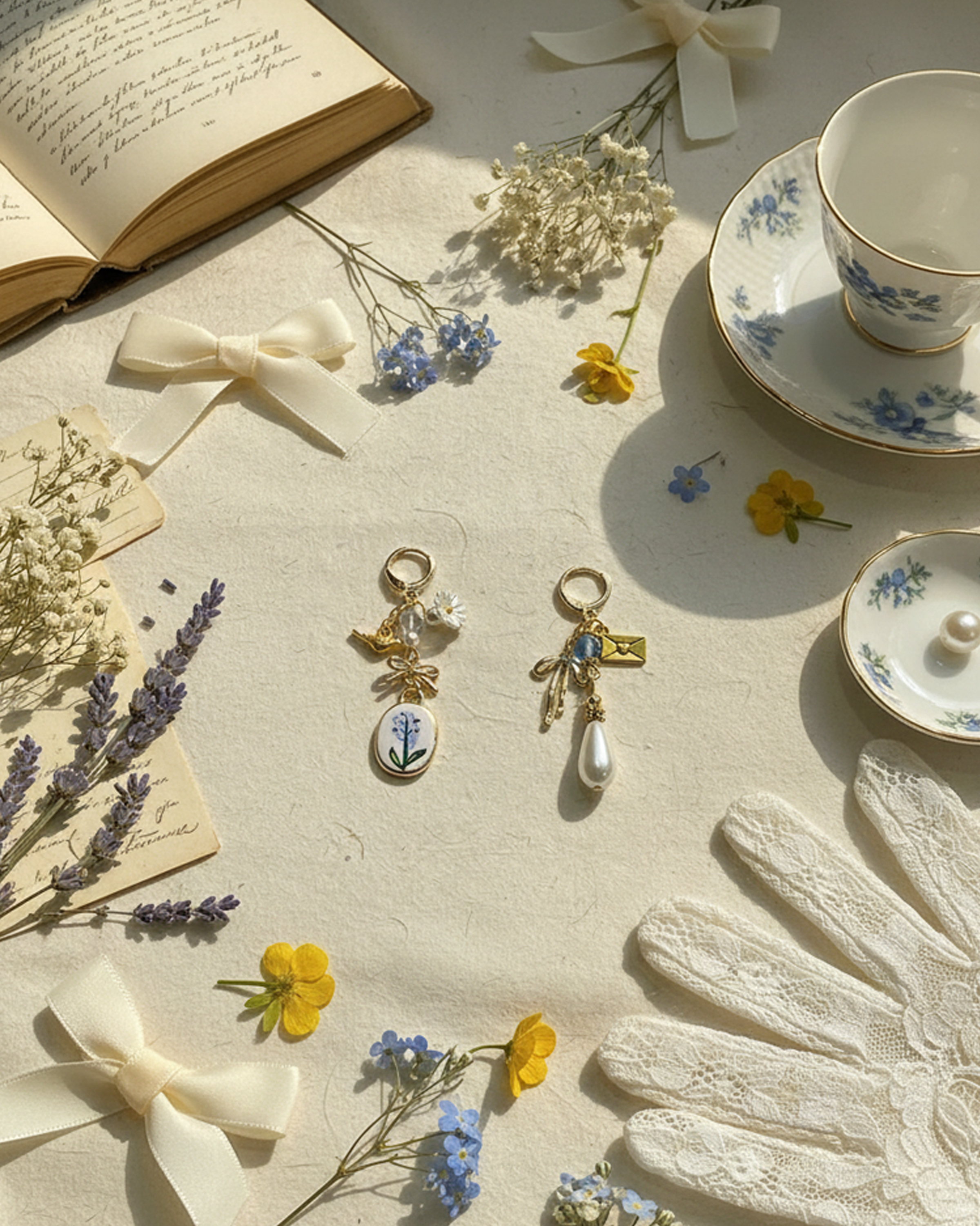 A Garden Keeps Its Secrets Earrings