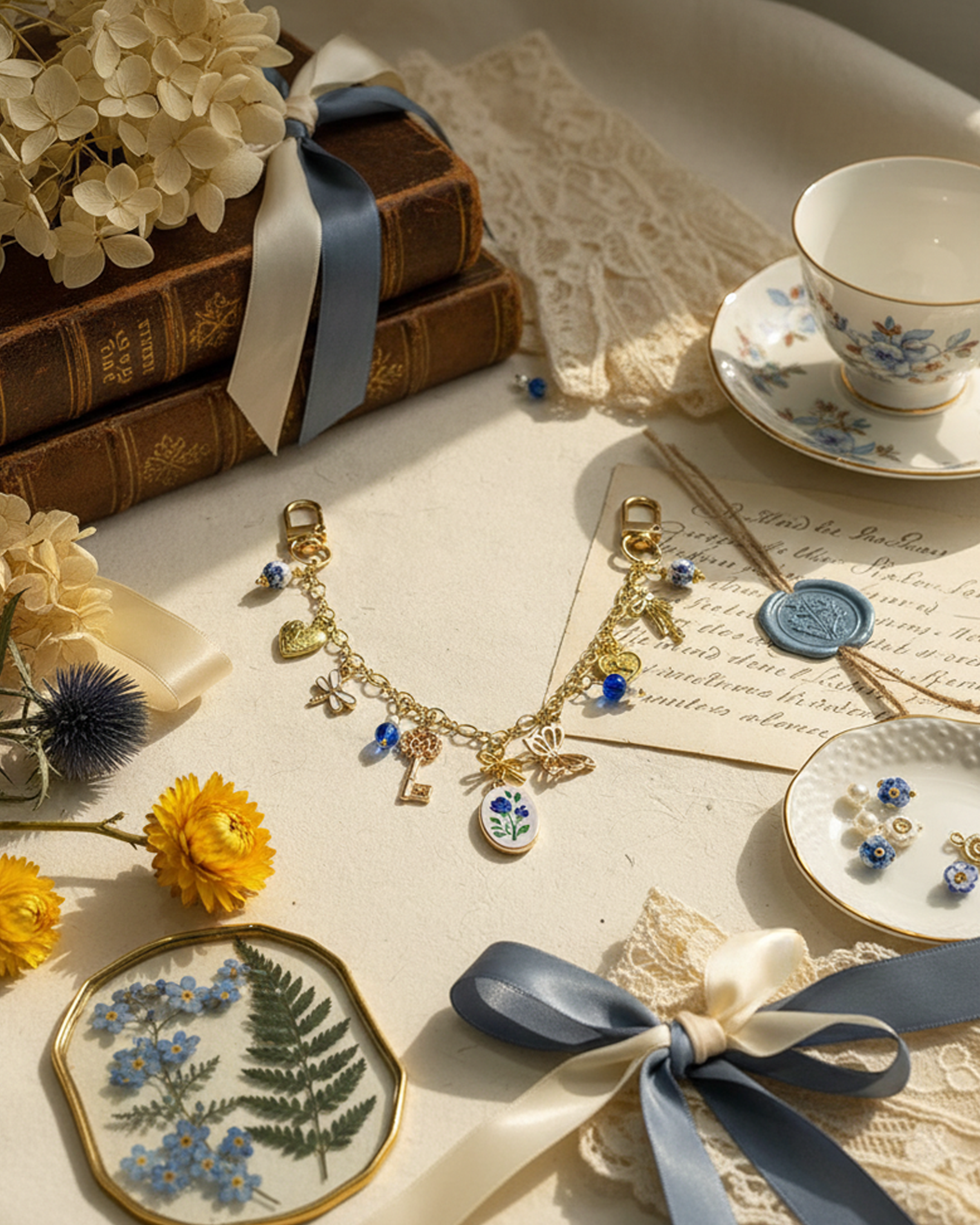 Keys to the Garden Bag Charm